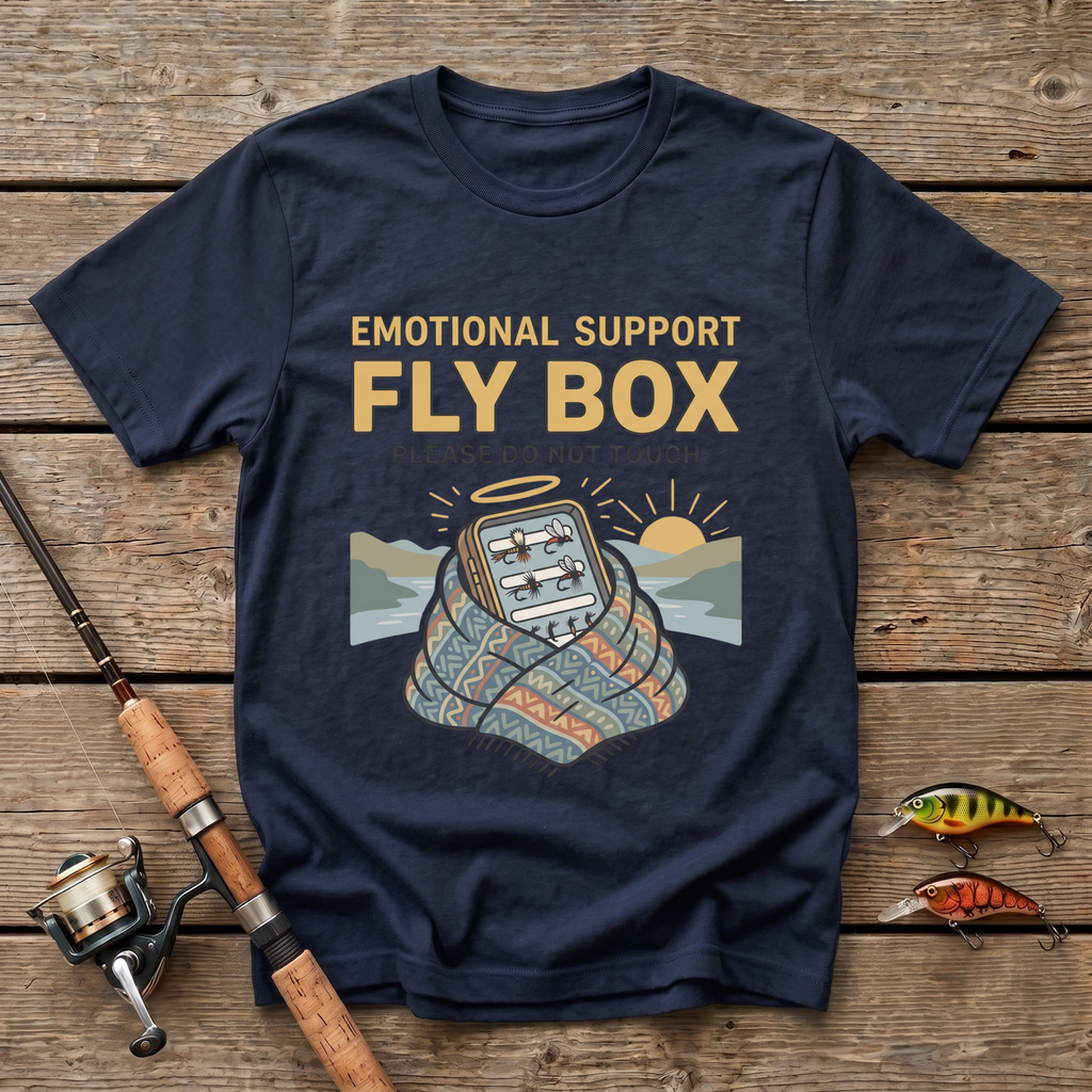 Emotional Support Fly Box T-Shirt