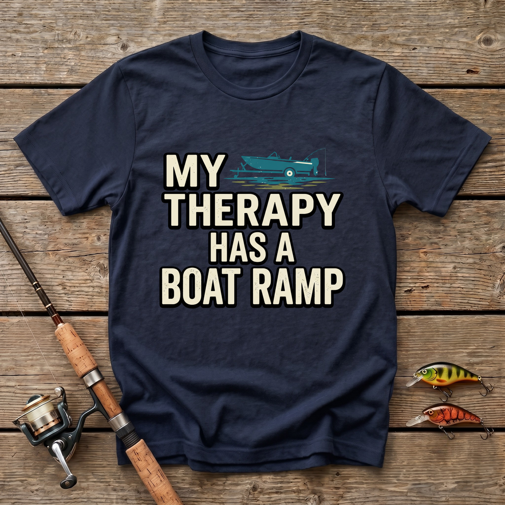 My Therapy Has A Boat Ramp T-Shirt