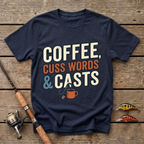 Coffee, Cuss Words And Casts T-Shirt