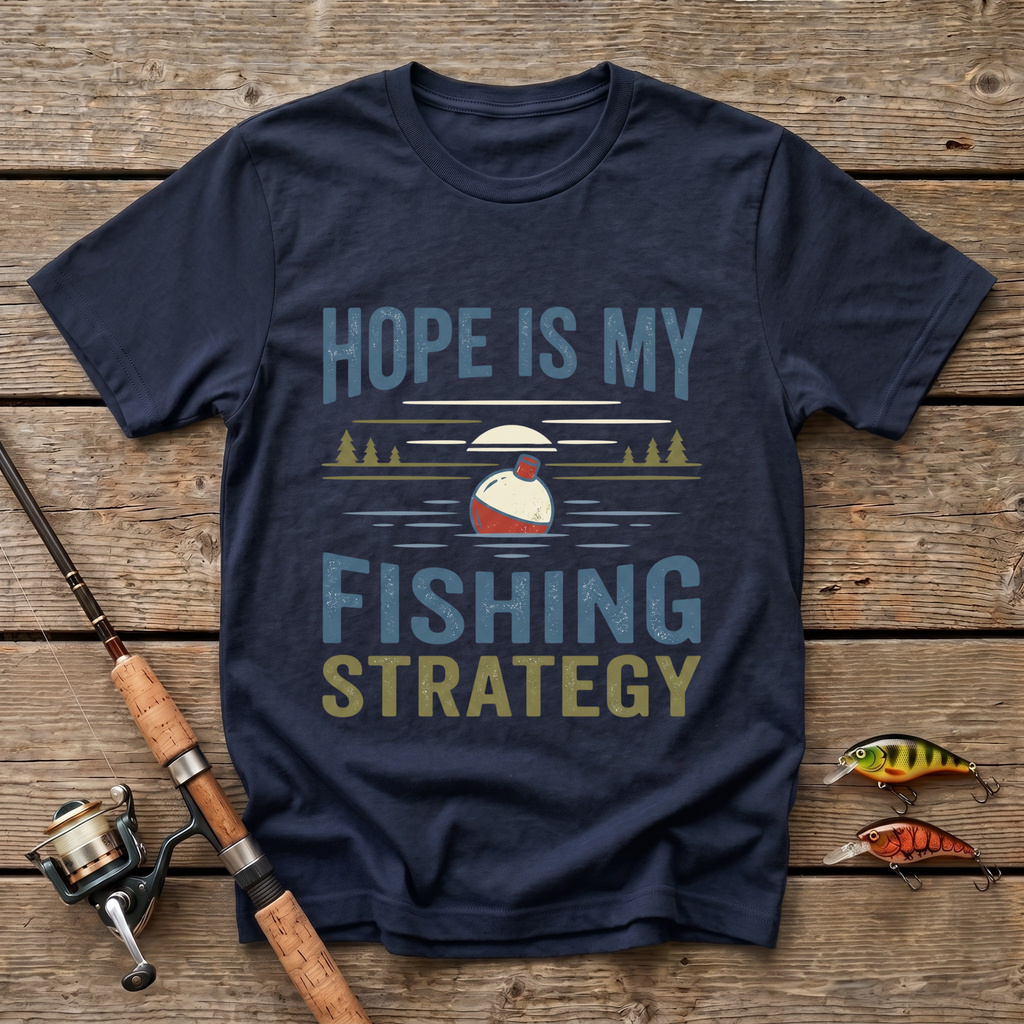 Hope Is My Fishing Strategy T-Shirt
