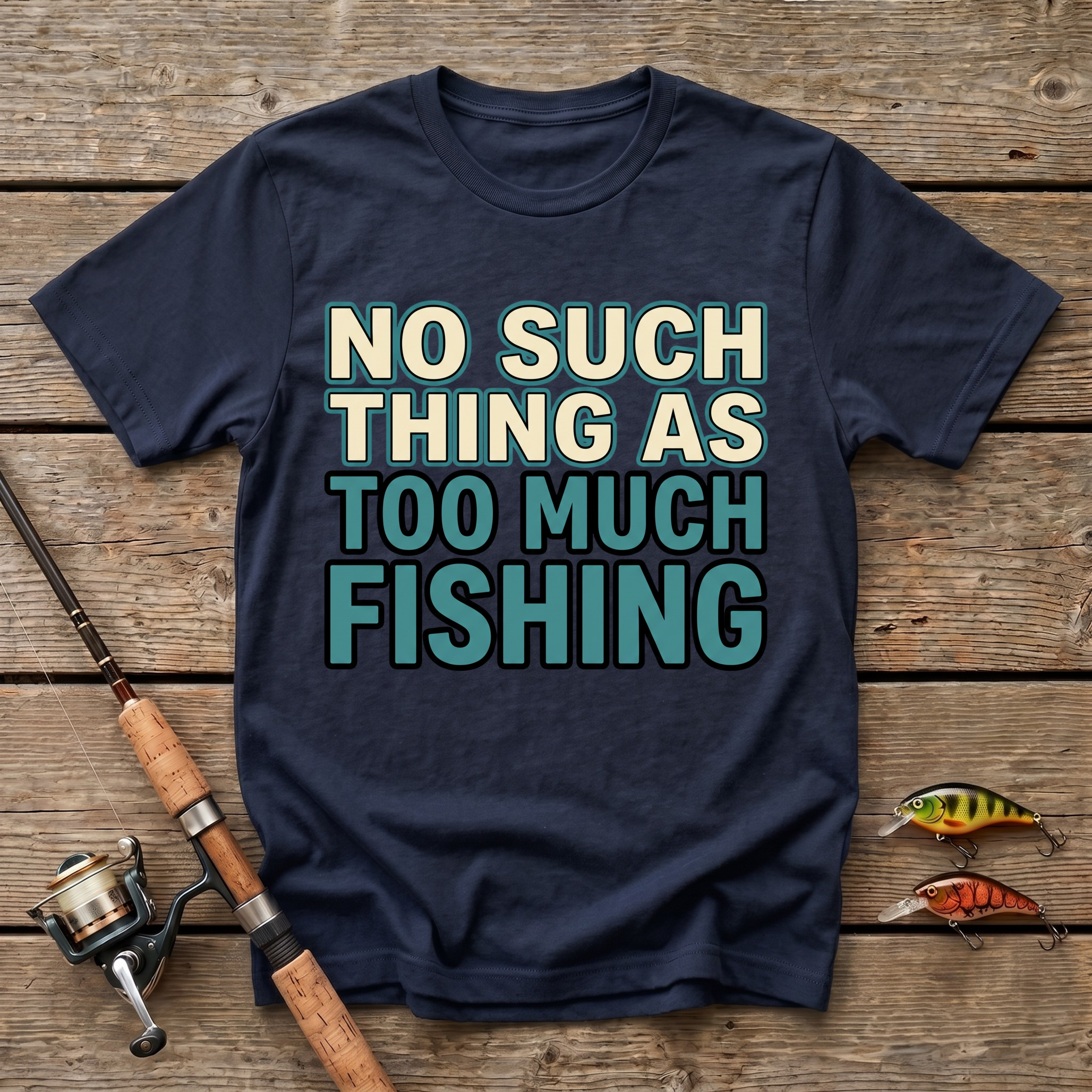 No Such Thing As Too Much Fishing T-Shirt
