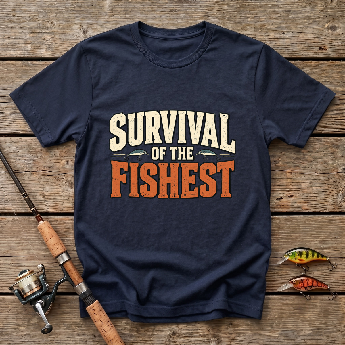 Survival Of The Fishest T-Shirt