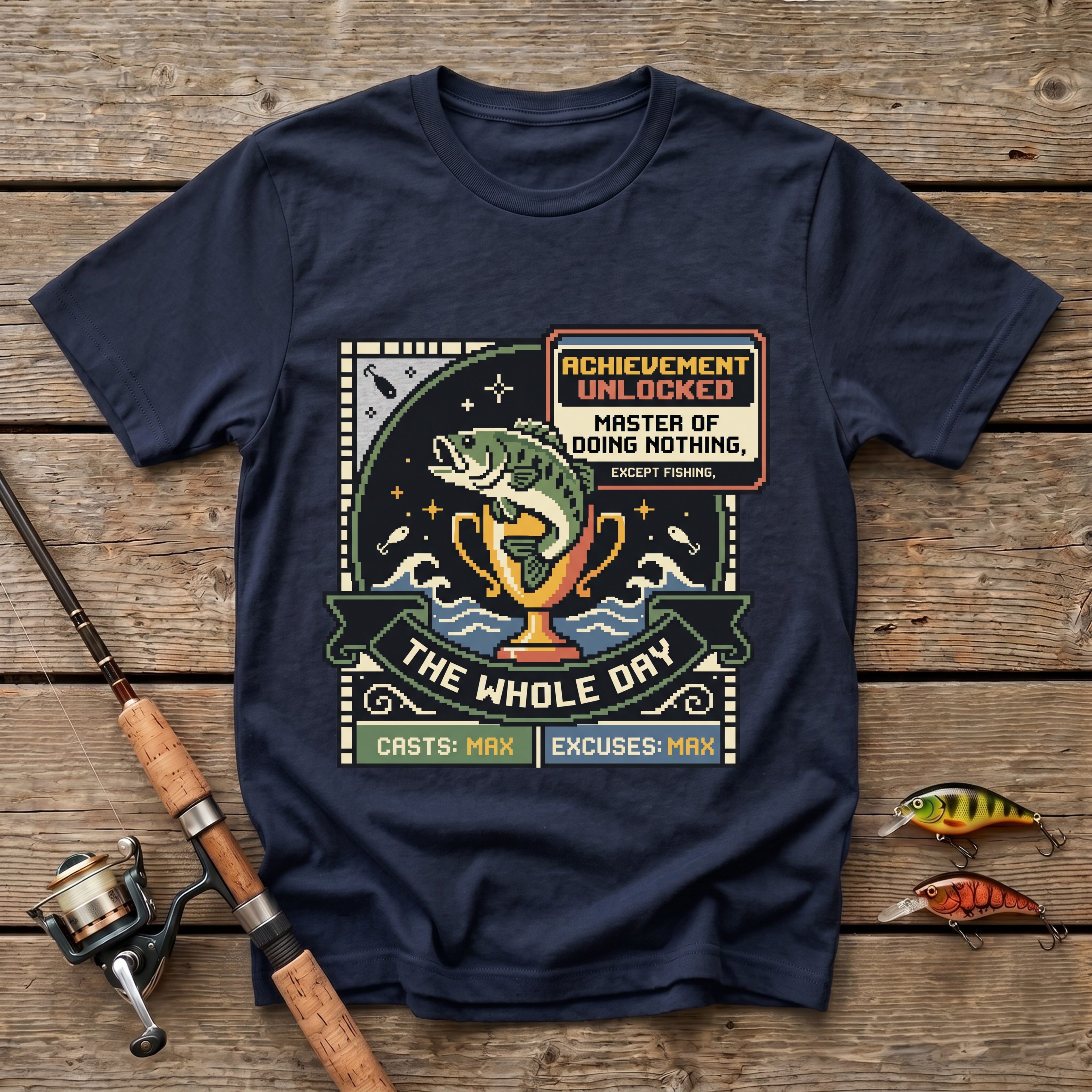 Achievement Unlocked: Master Of Doing Nothing T-Shirt