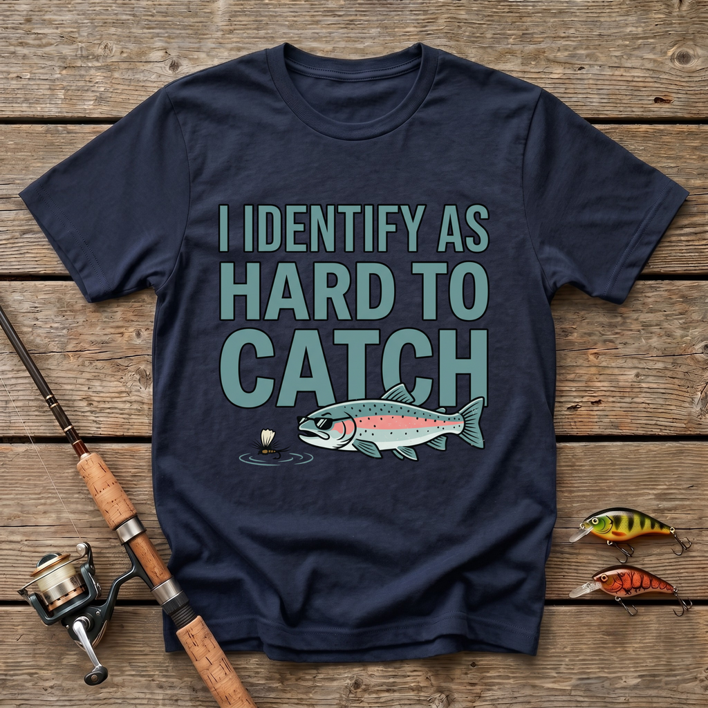 I Identify As Hard To Catch T-Shirt