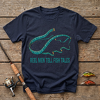 Reel Men Tell Fish Tales T-Shirt