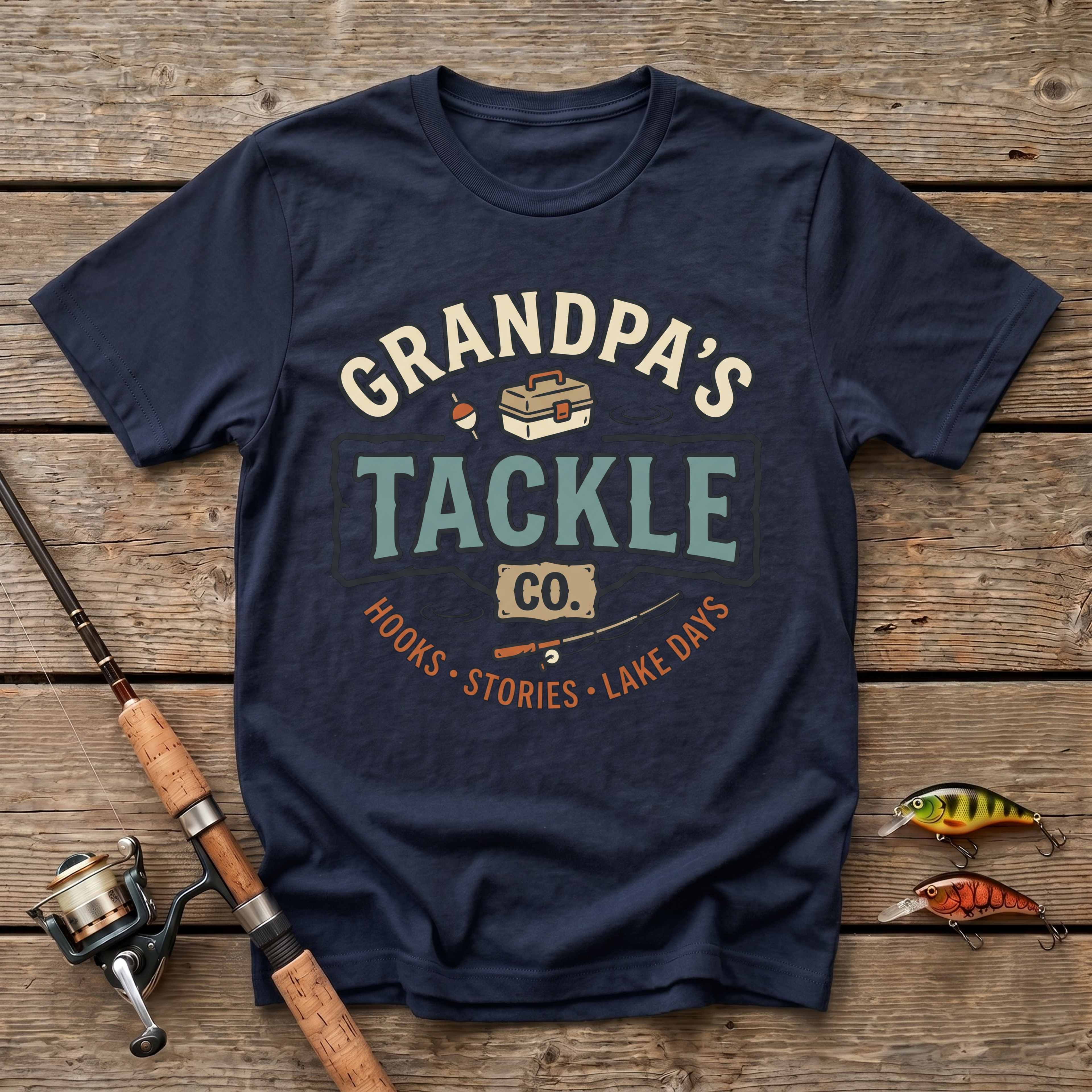 Grandpa's Tackle Co. T-Shirt