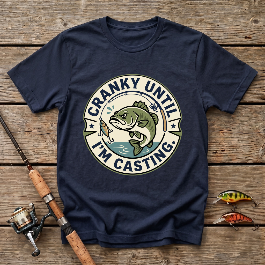 Cranky Until Casting T-Shirt