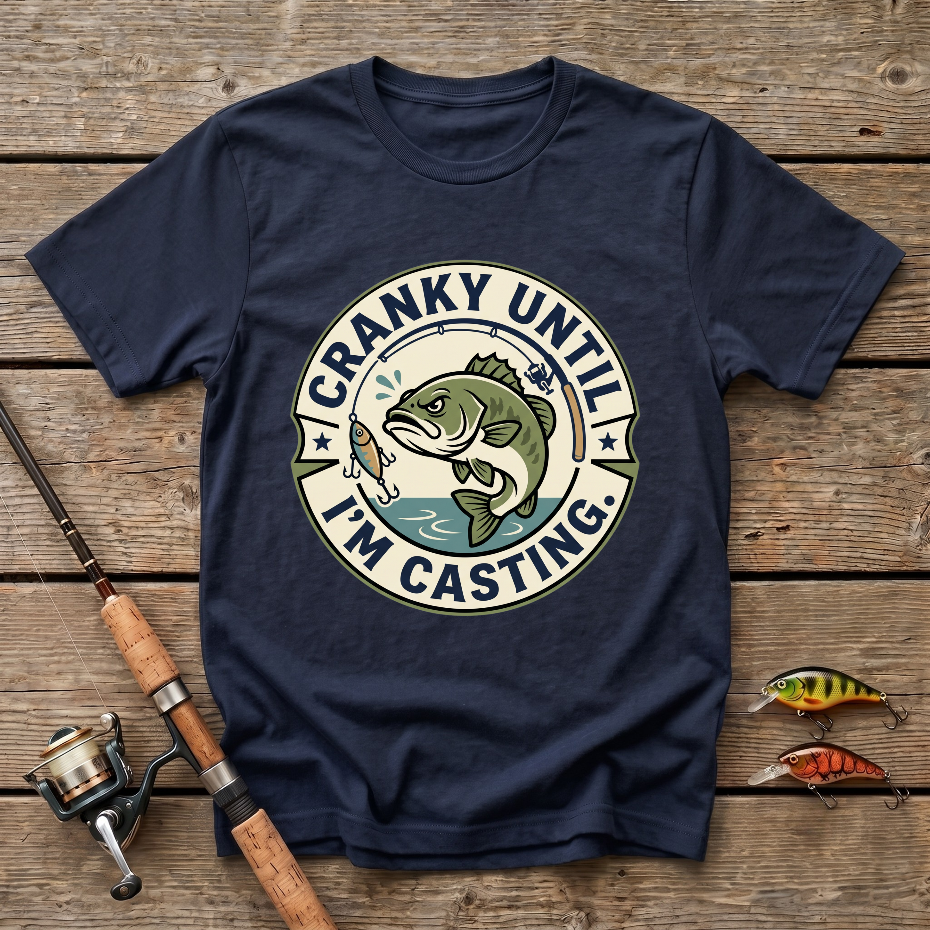 Cranky Until Casting T-Shirt