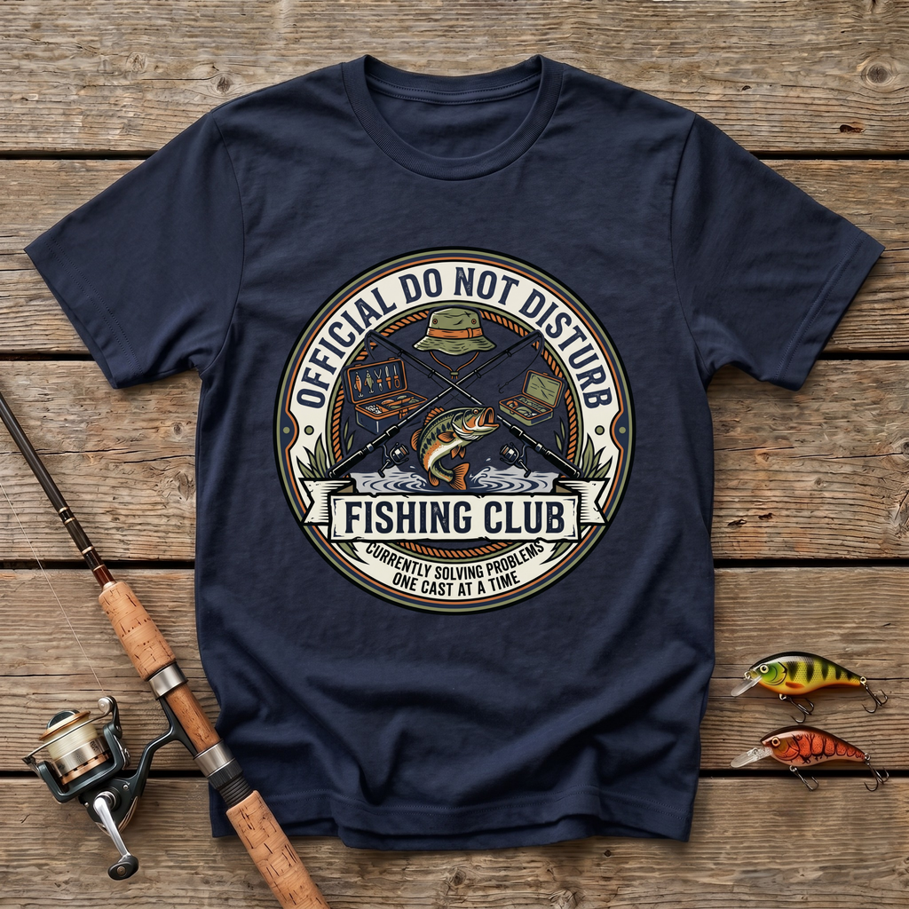 Do Not Disturb Fishing Club T-Shirt