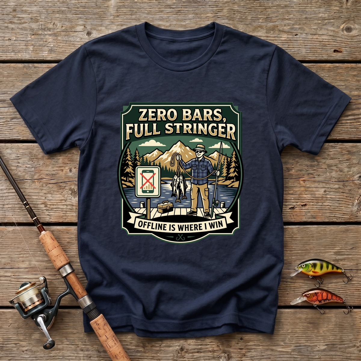 Zero Bars, Full Stinger T-Shirt