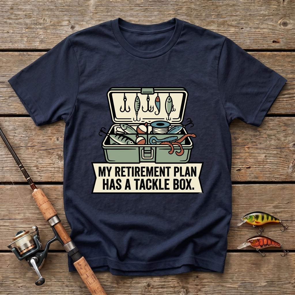 Retirement Tackle Box T-Shirt