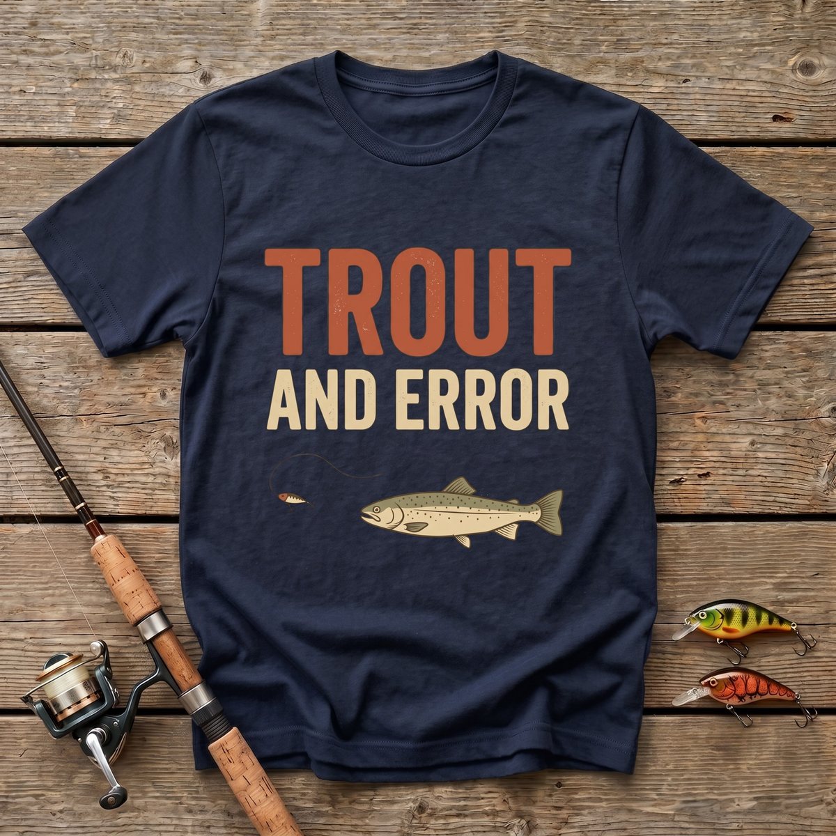 Trout And Error T-Shirt