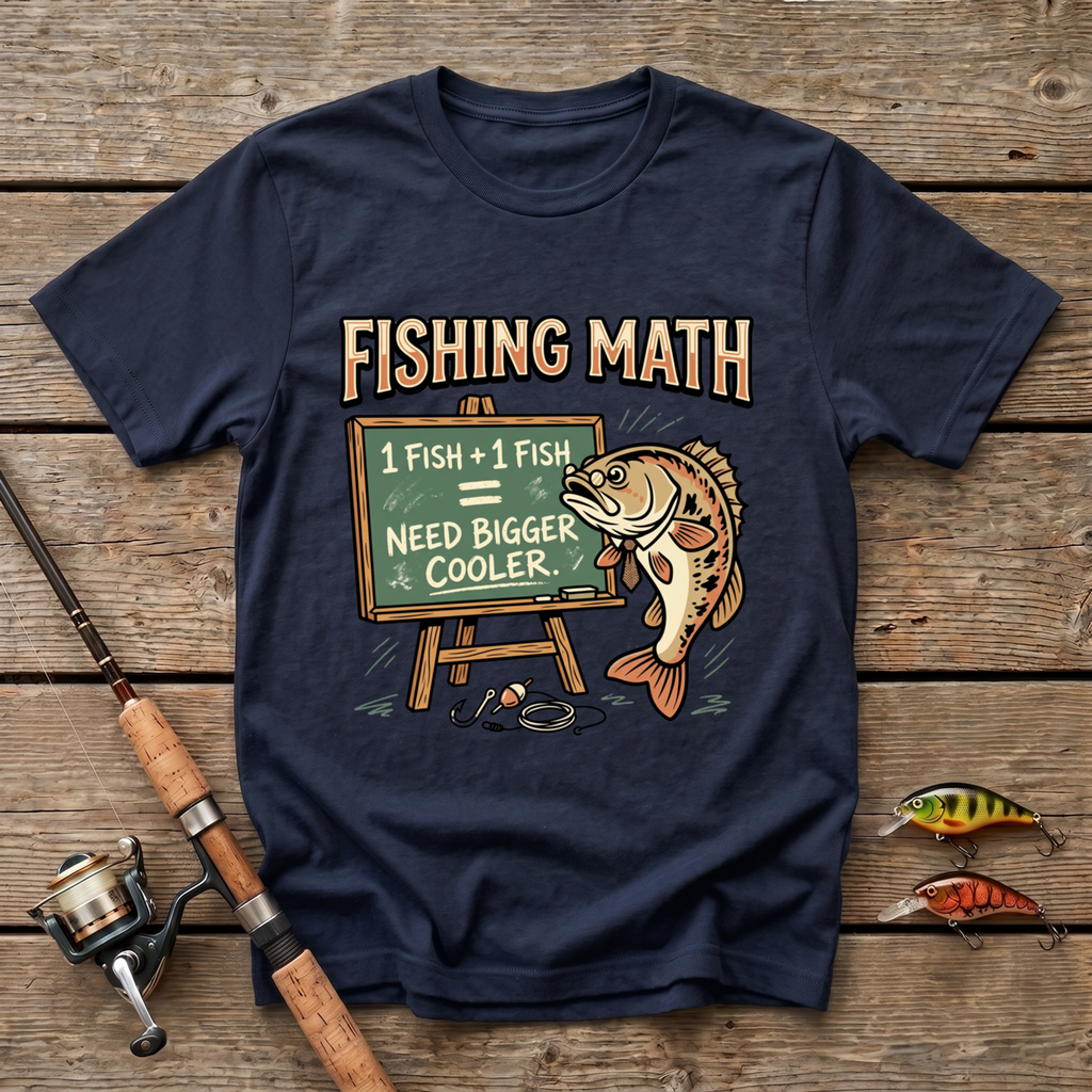 Fishing Math T-Shirt