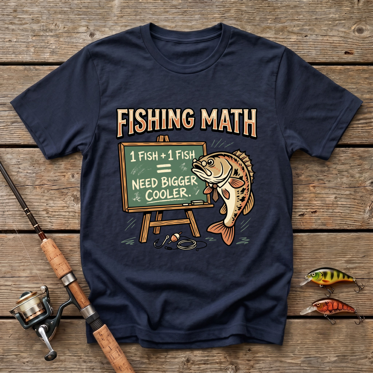 Fishing Math T-Shirt