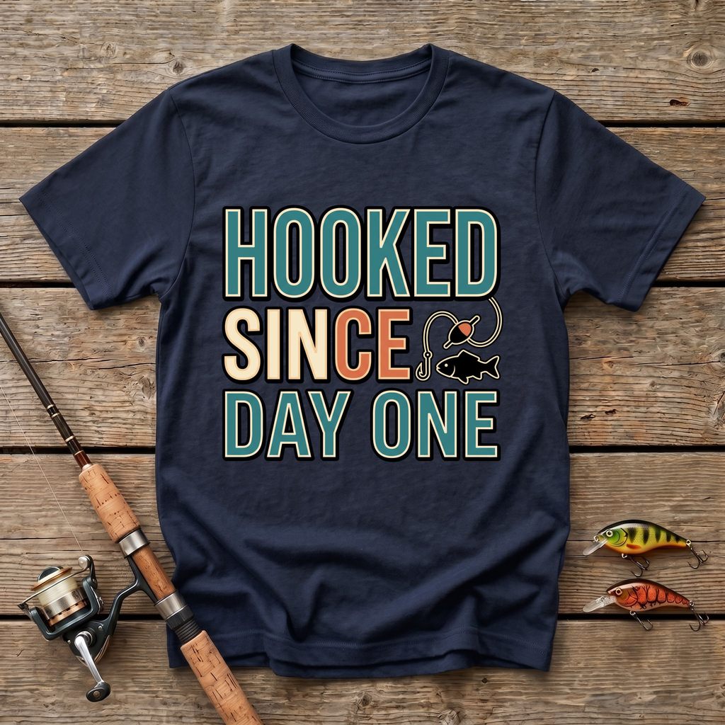 Hooked Since Day One T-Shirt
