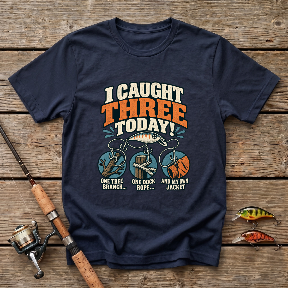 3 Caught T-Shirt