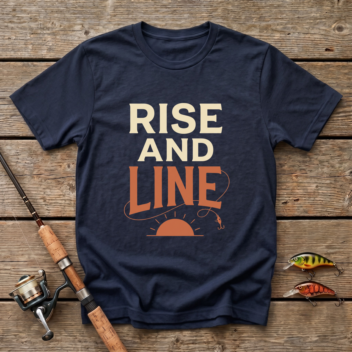 Rise And Line T-Shirt