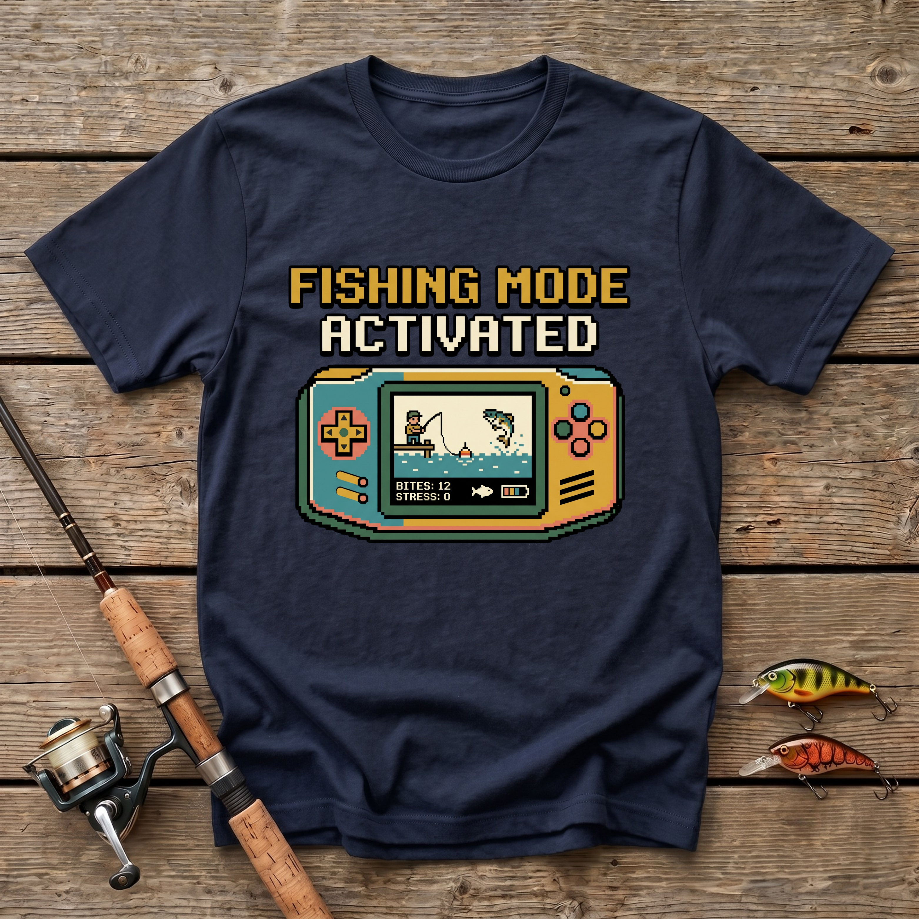 Fishing Mode Activated T-Shirt