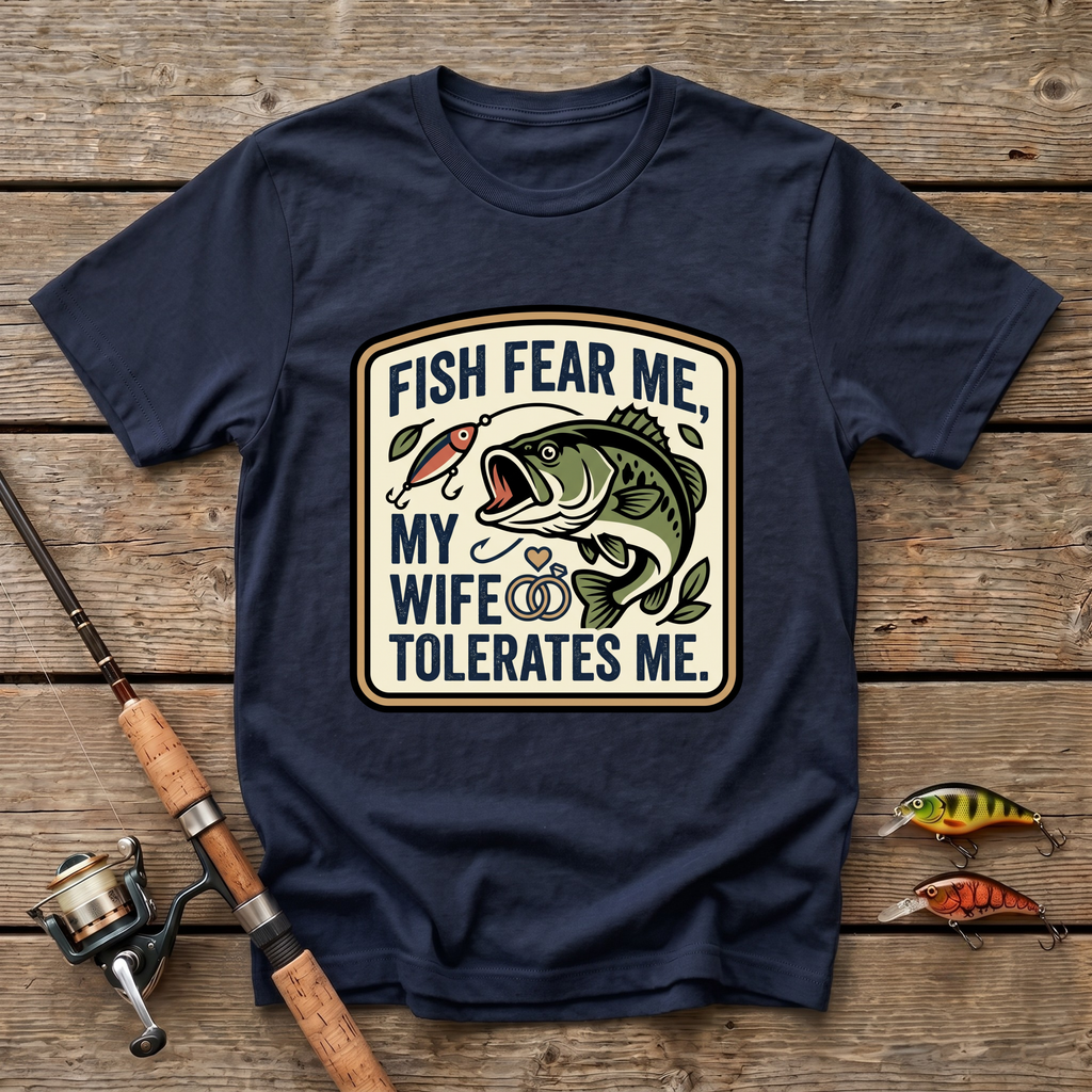 Wife Tolerates Me T-Shirt