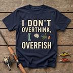 I Don't Overthink, I Overfish T-Shirt