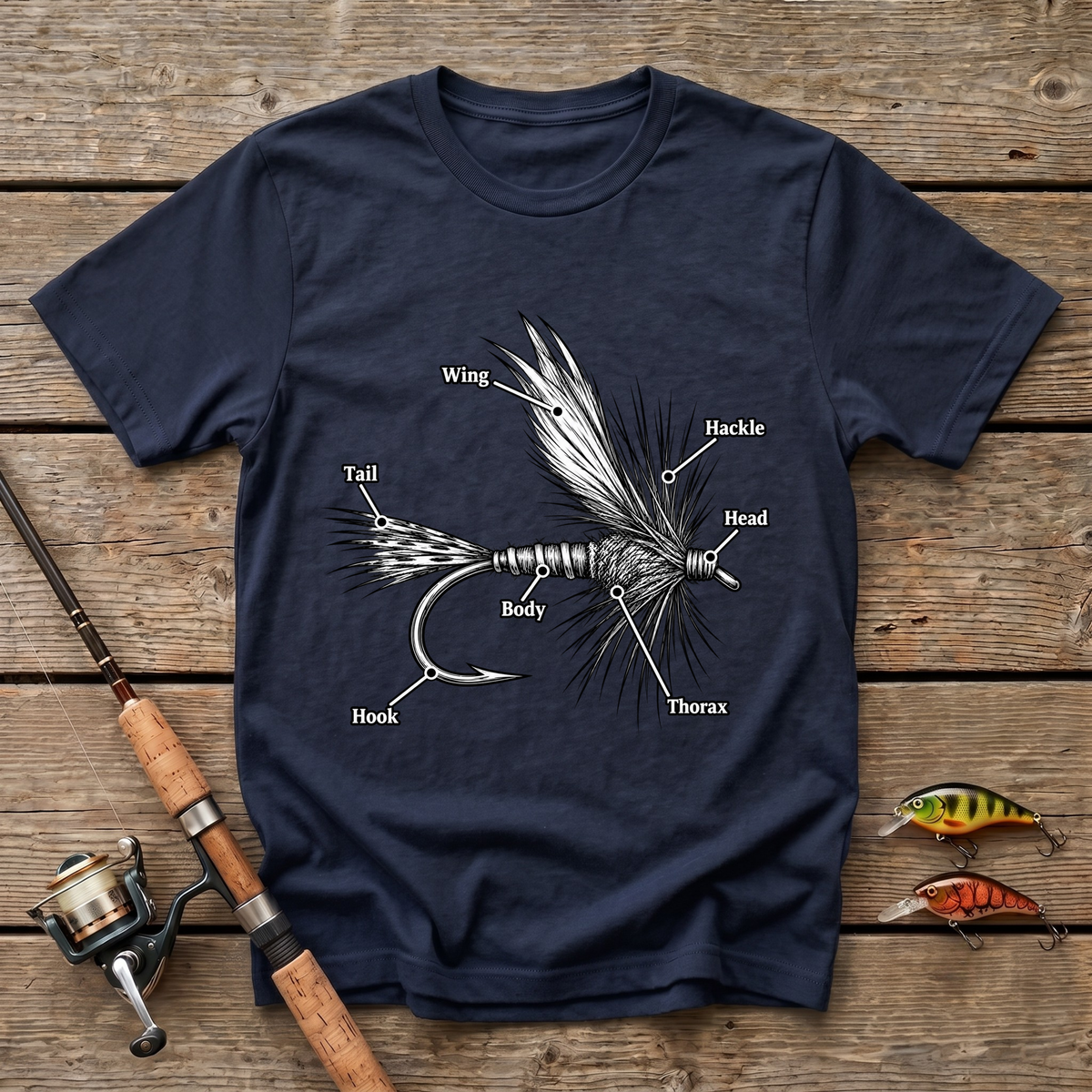 Fly Anatomy T-Shirt