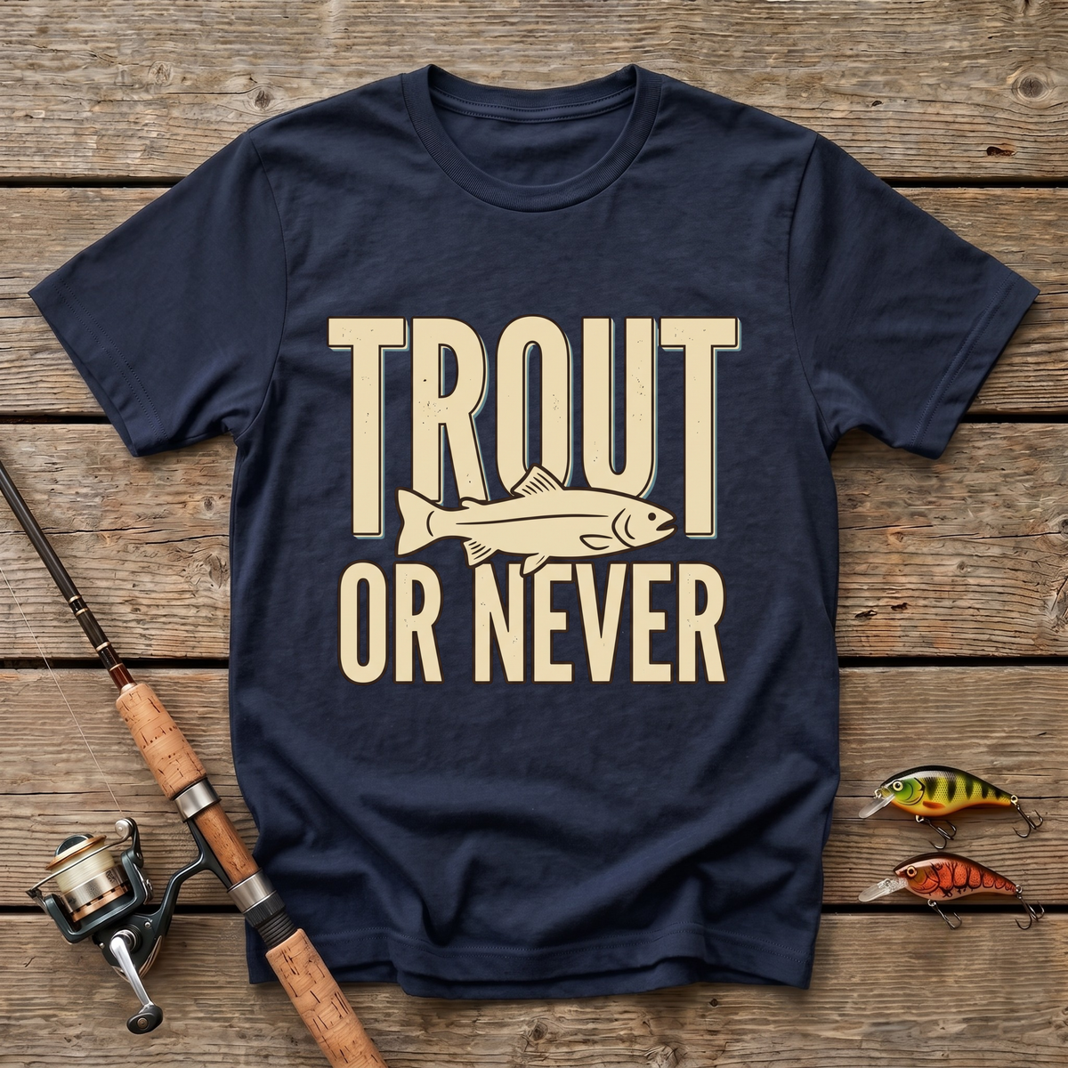 Trout Or Never T-Shirt