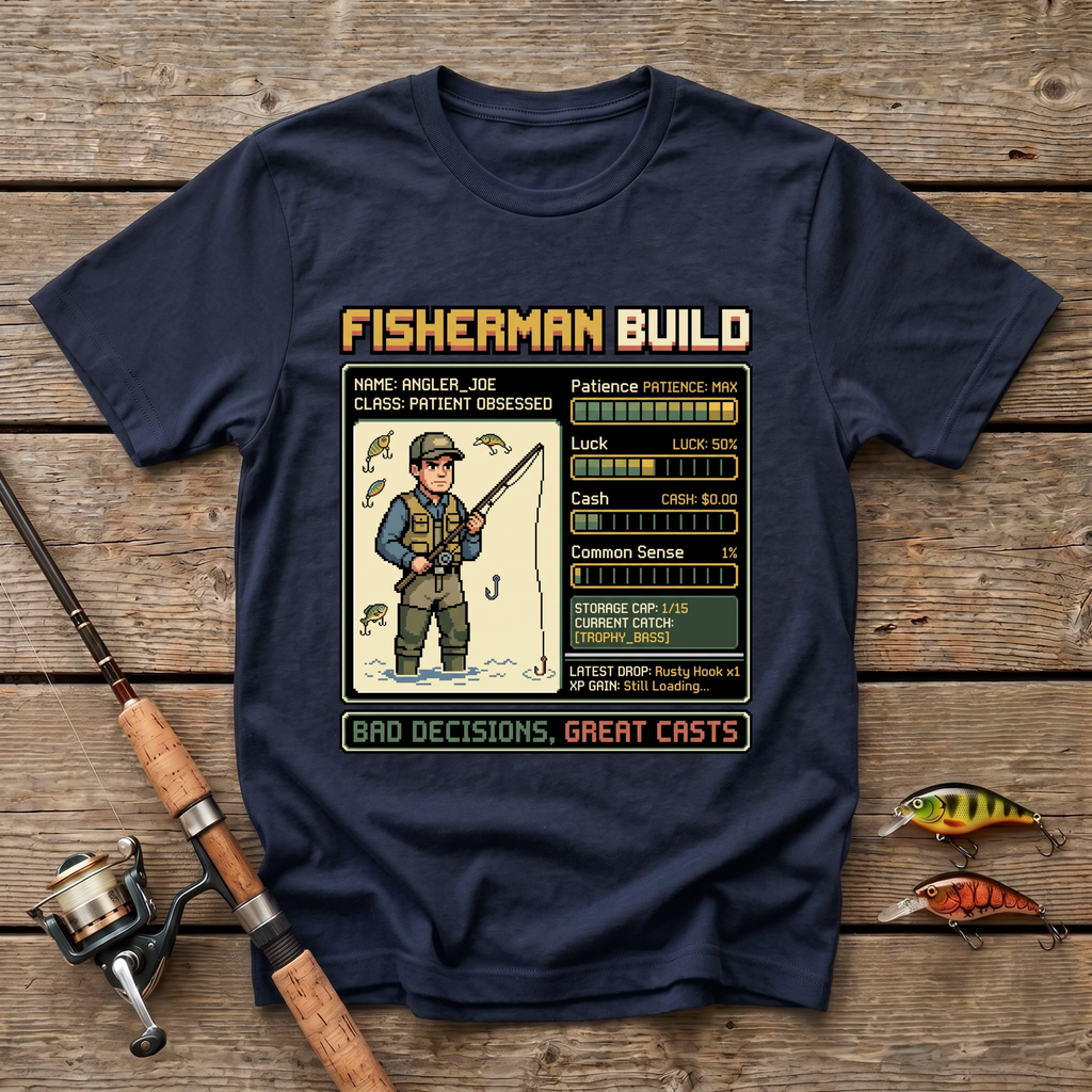 Fisherman Build T-Shirt