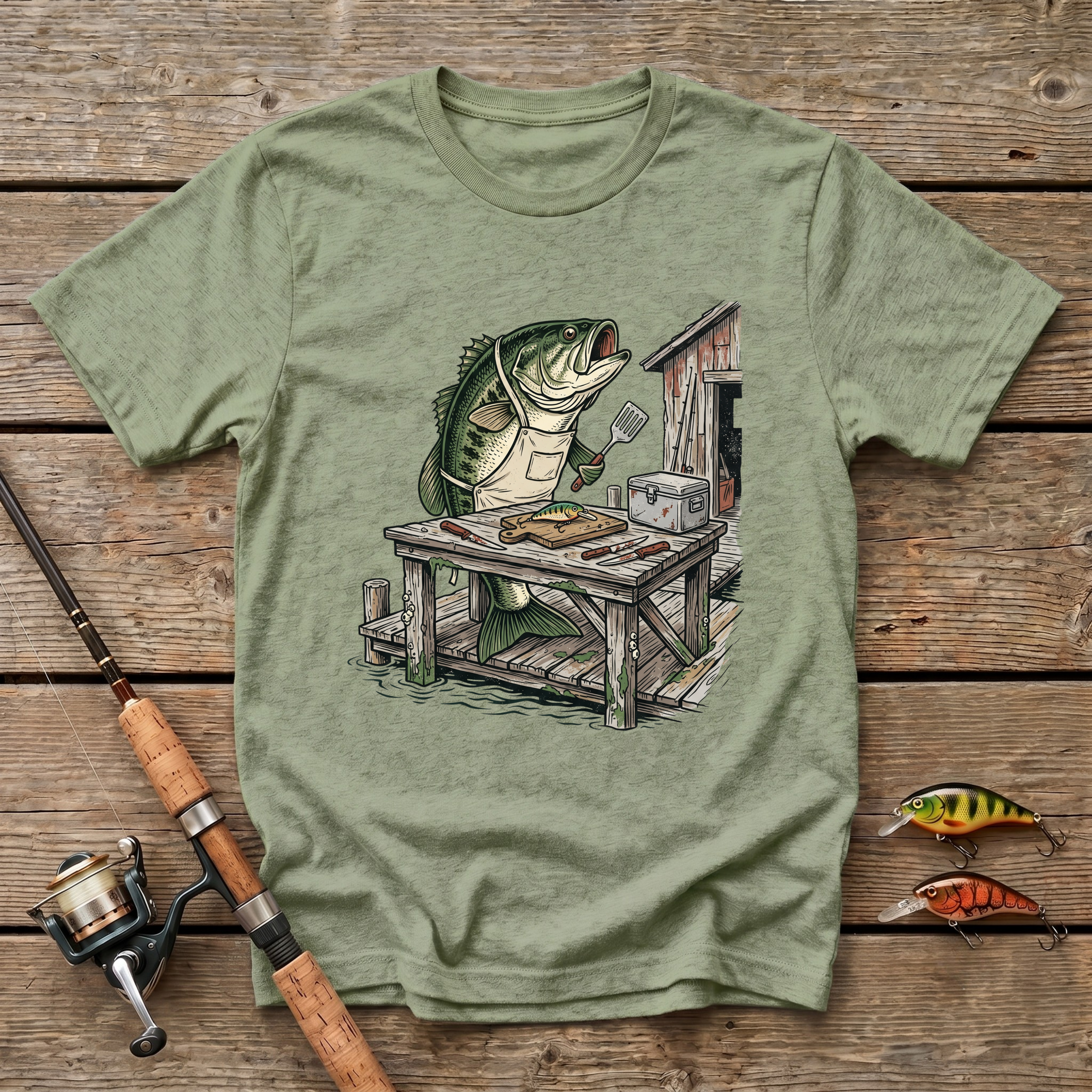 Bass Cooking T-Shirt