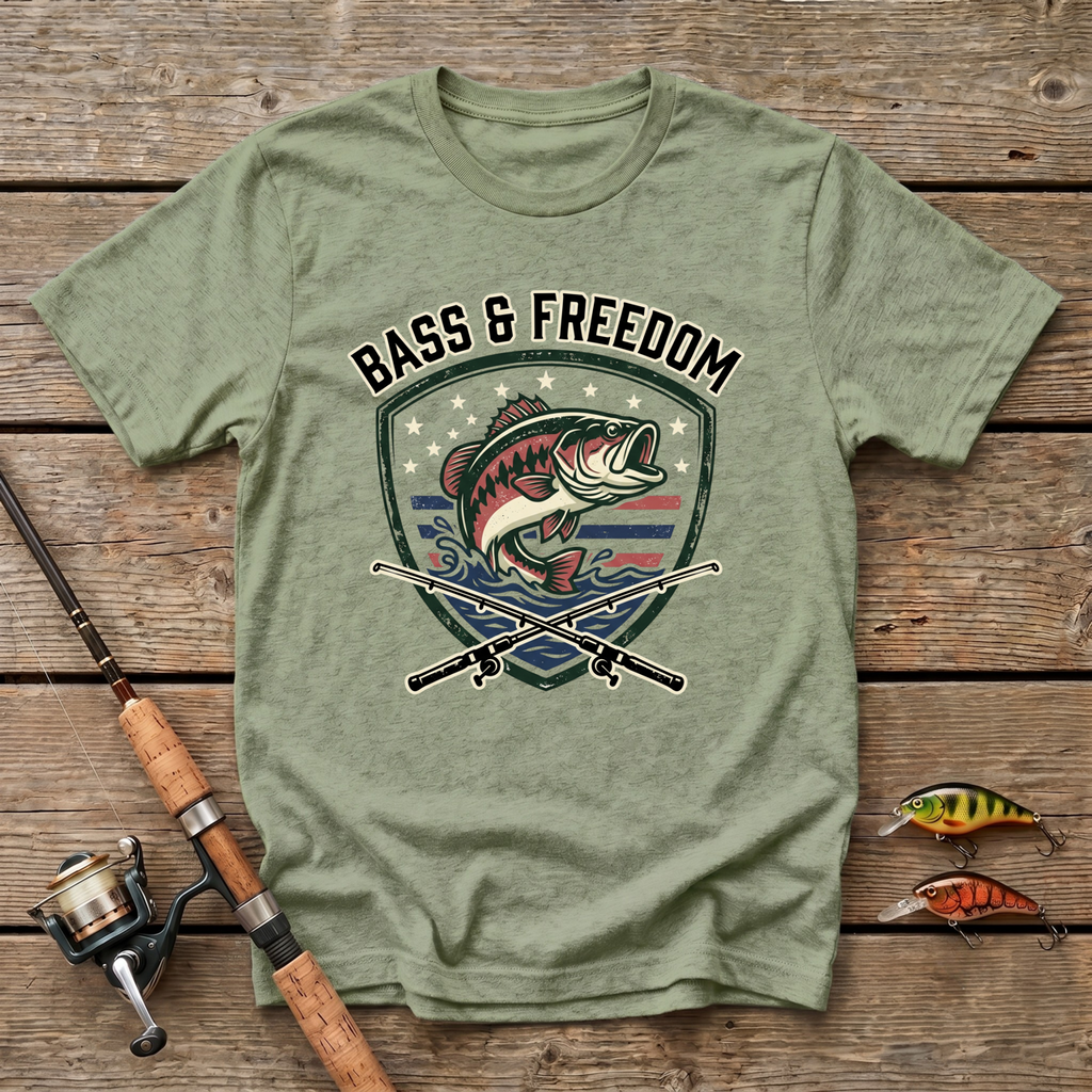 Bass And Freedom T-Shirt