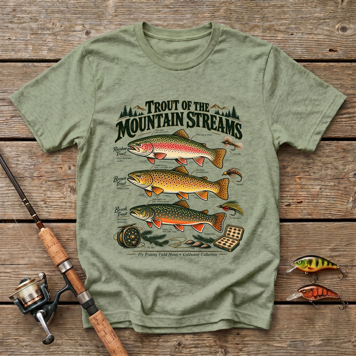 Trout Of The Mountain T-Shirt