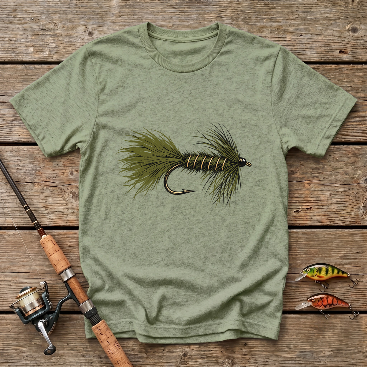 Olive Fly T-Shirt