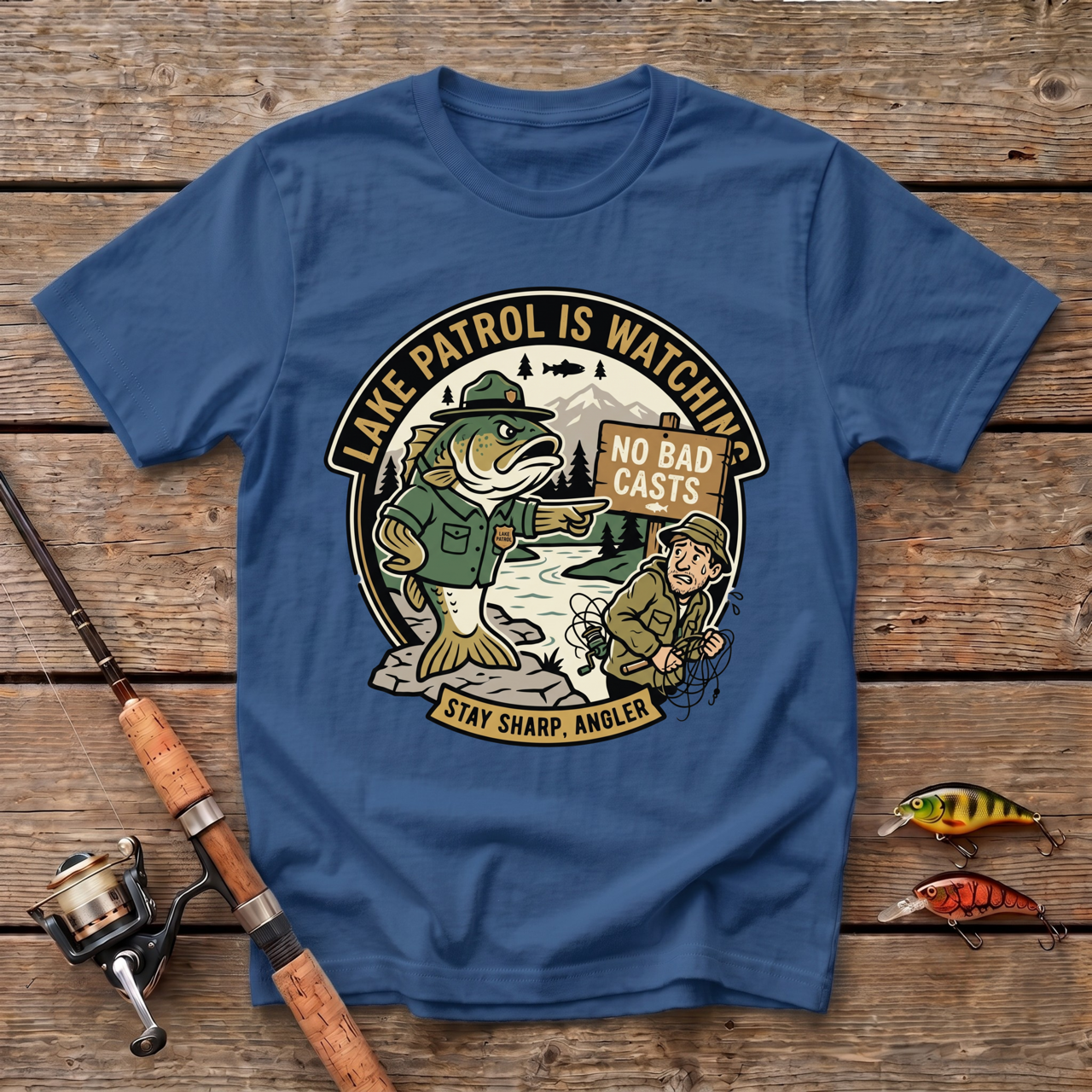 Lake Patrol Is Watching T-Shirt