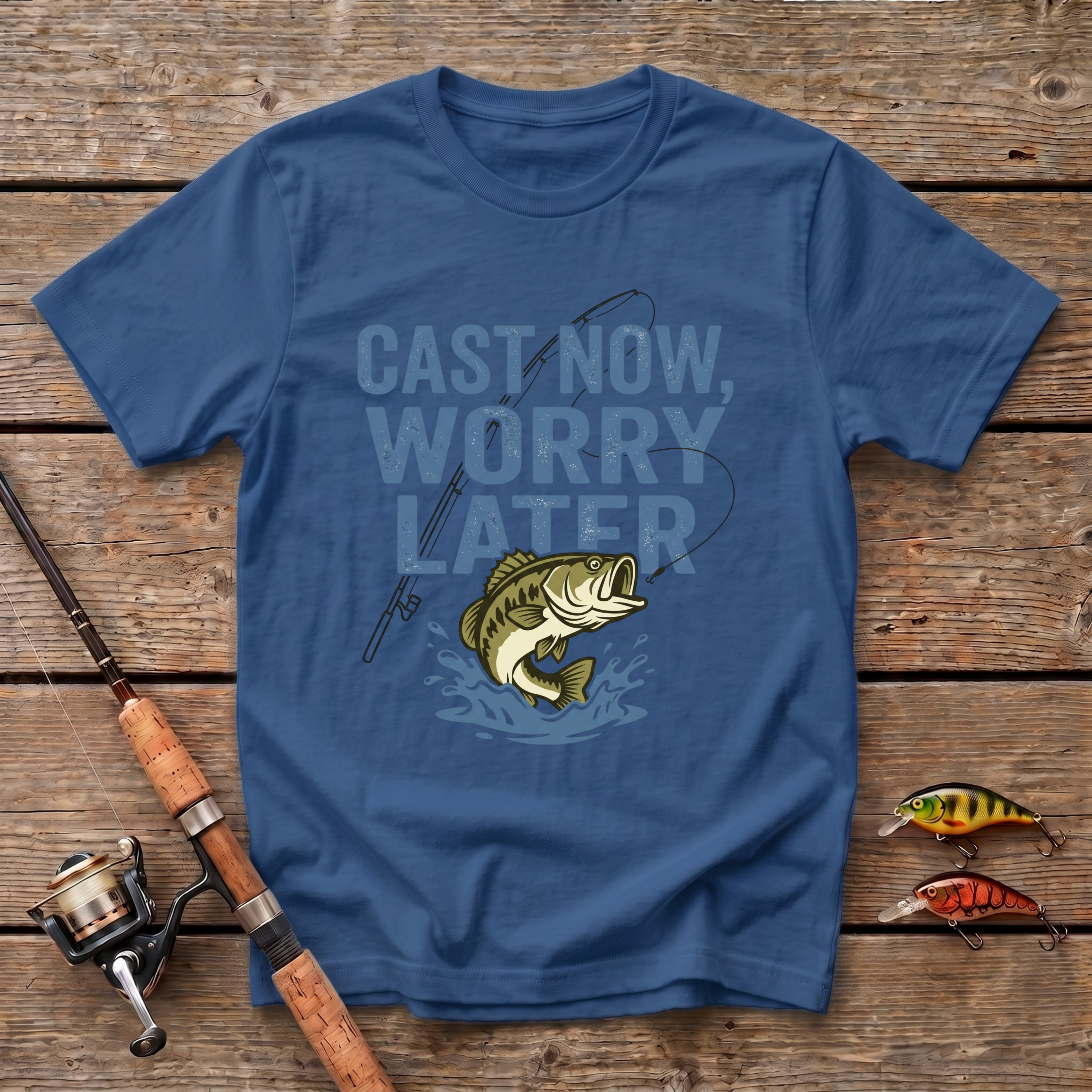 Cast Now Worry Later T-Shirt