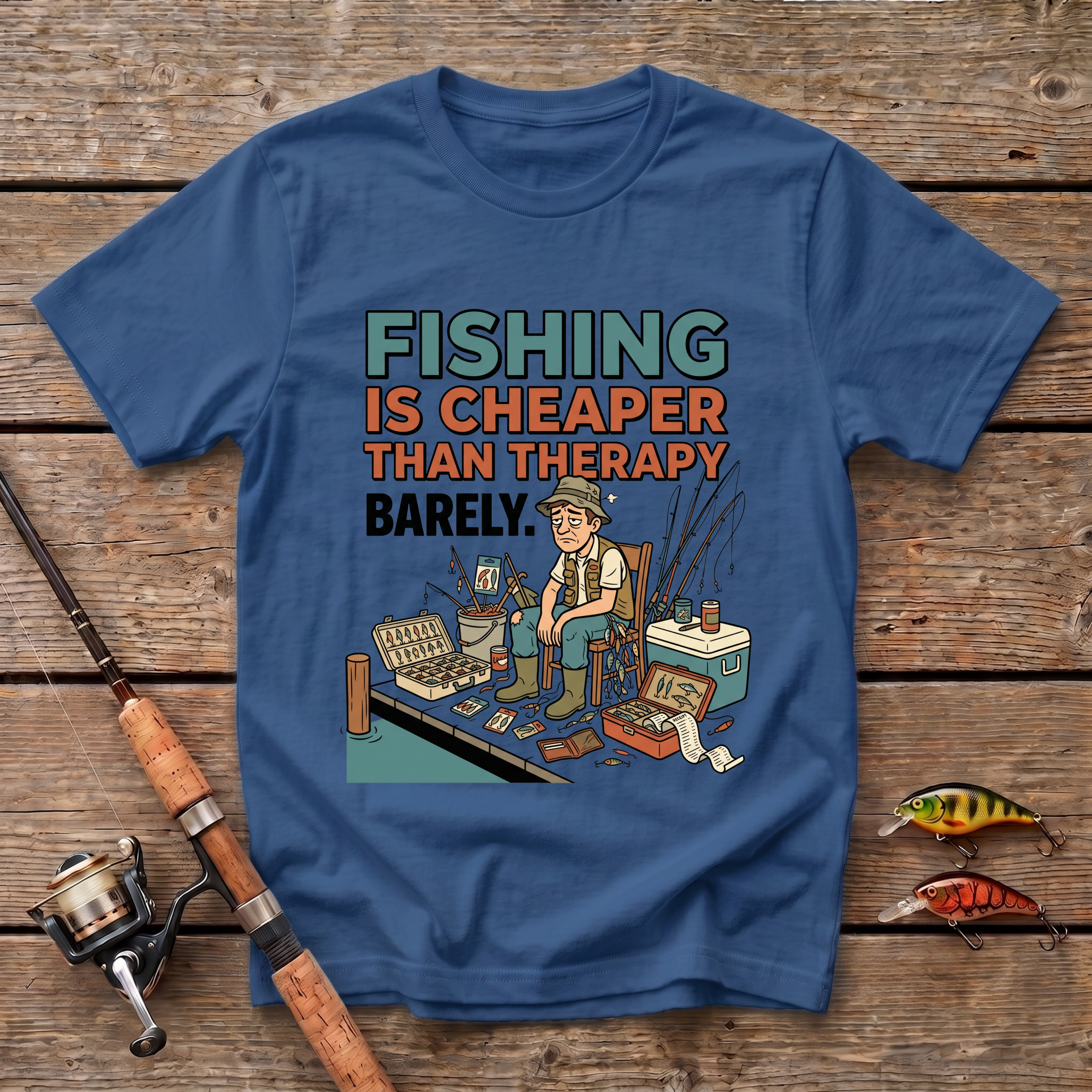 Fishing Is Barely Cheaper T-Shirt