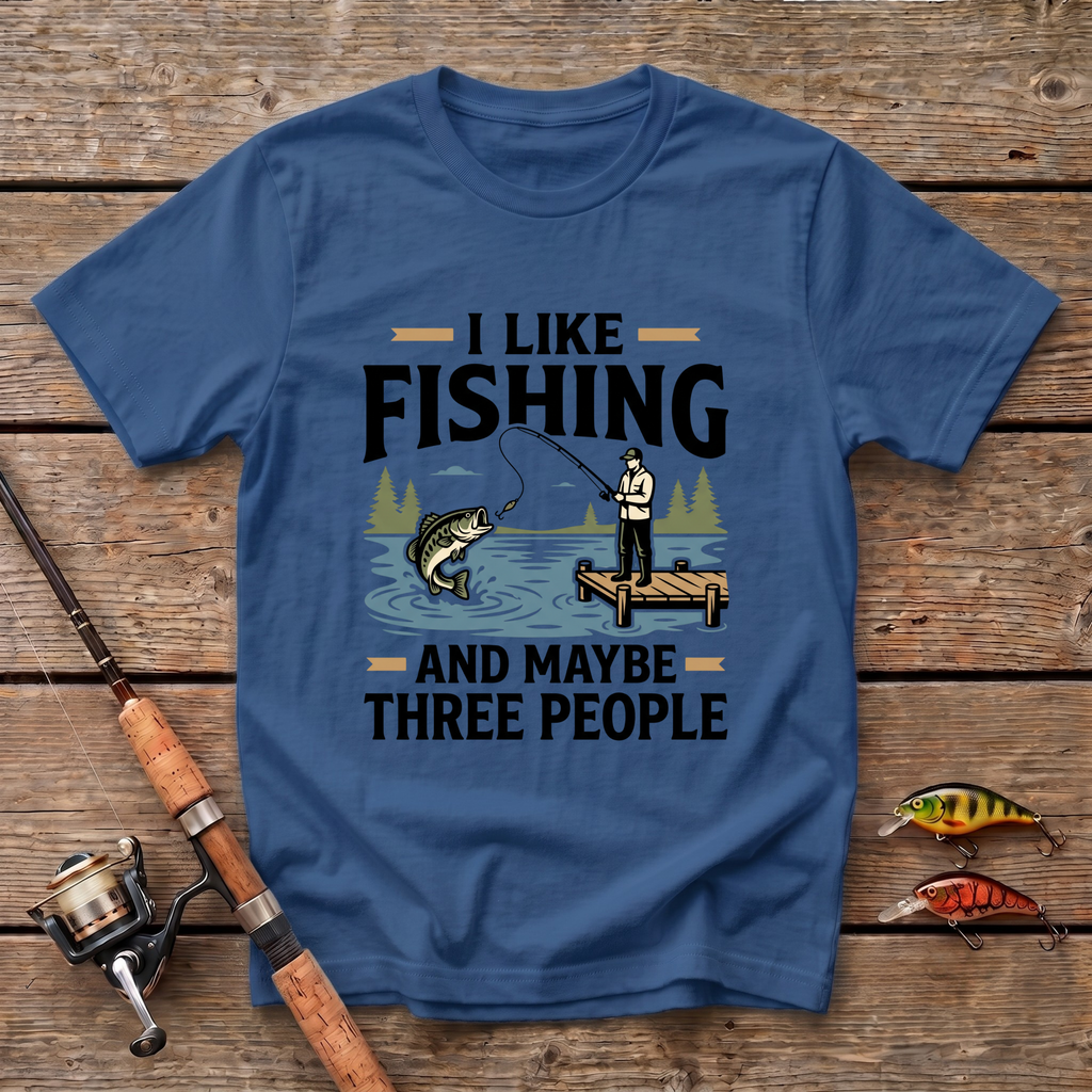 I Like Three People T-Shirt