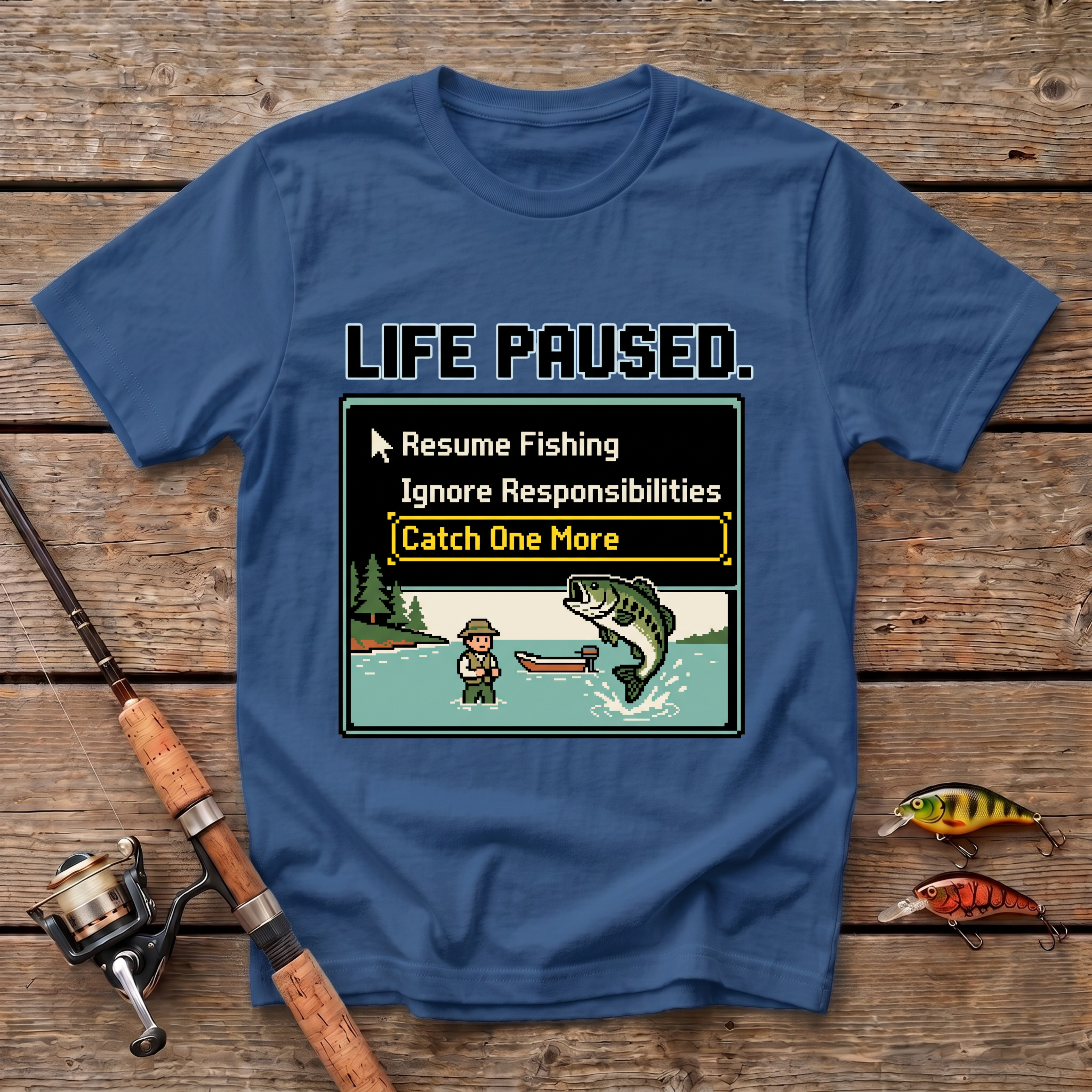 Life Paused, Catch One More T-Shirt