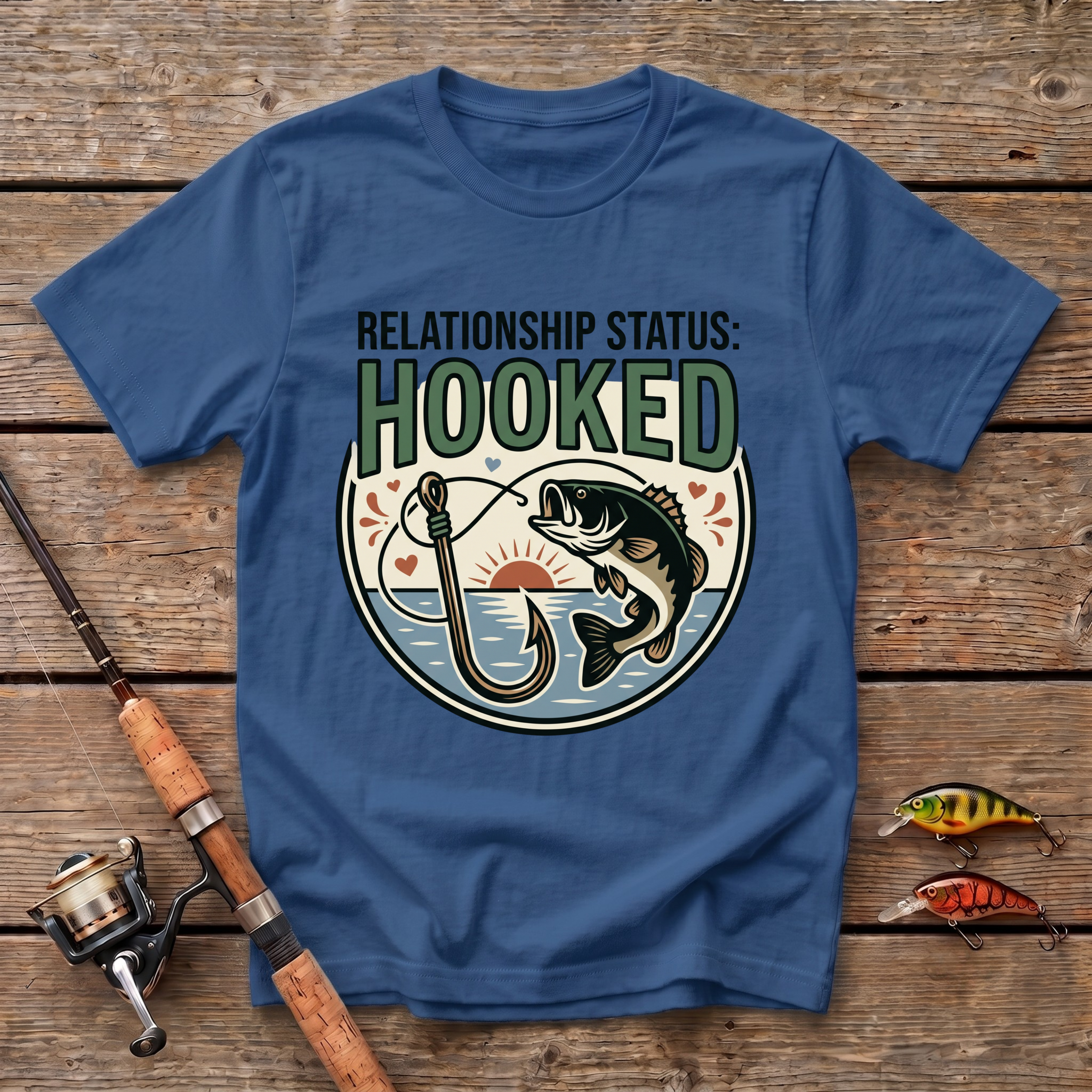 Relationship Status Hooked T-Shirt