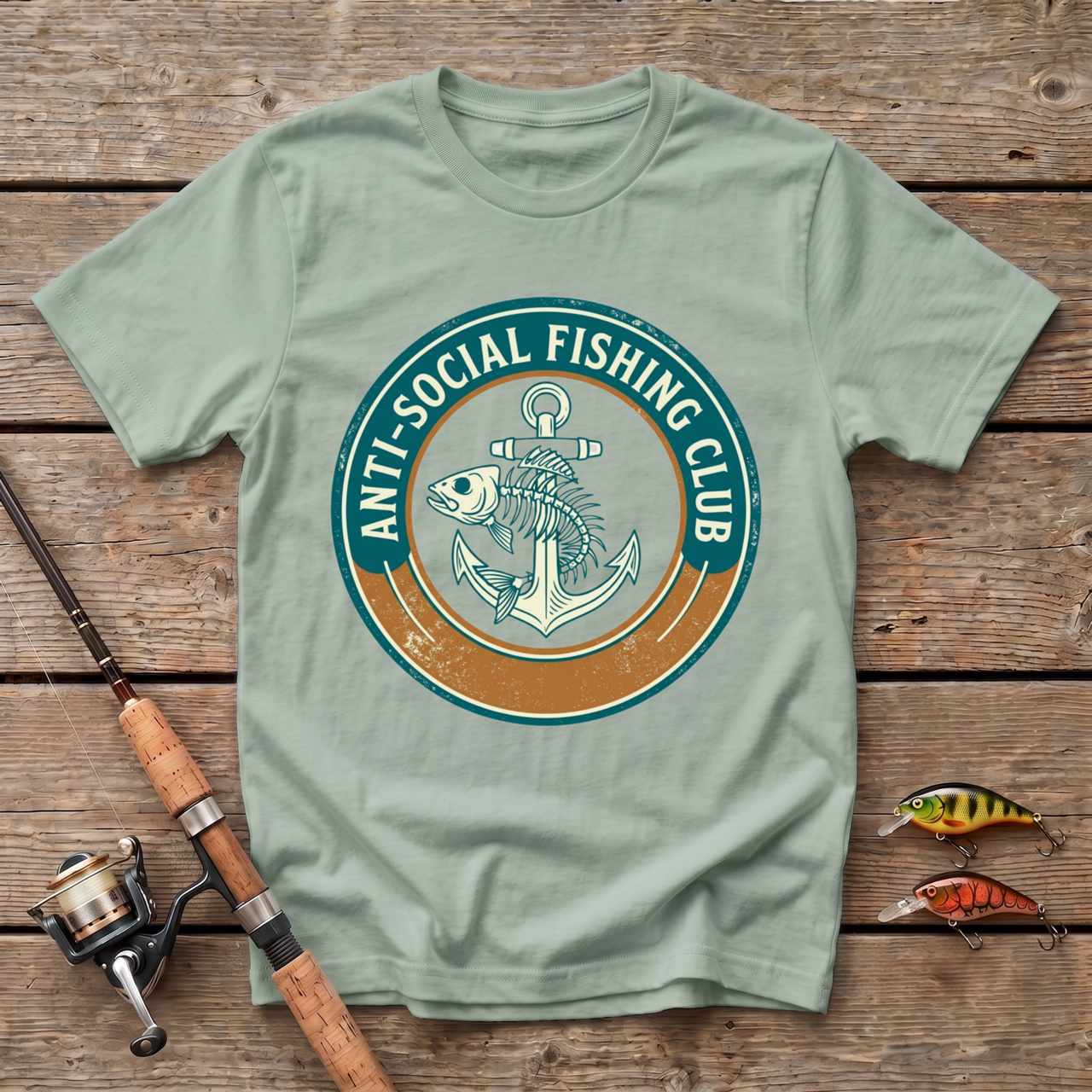 Anti Social Fishing T-Shirt