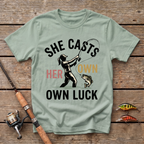 She Casts Her Own Luck T-Shirt