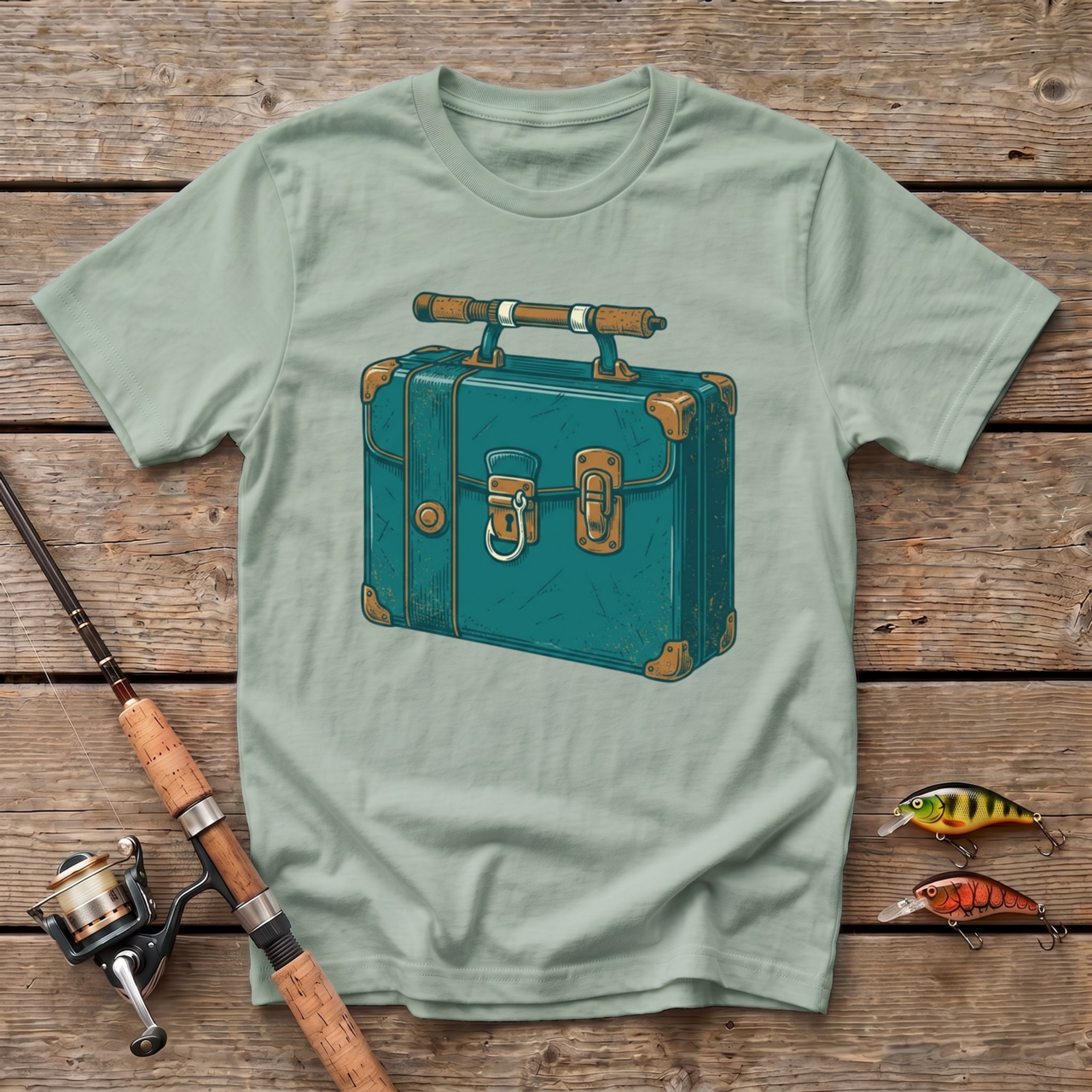 Born To Fish Forced To Work T-Shirt