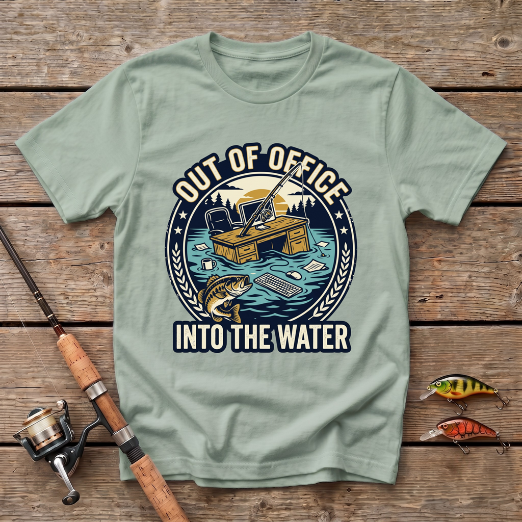 Out Of Office And Into The Water T-Shirt
