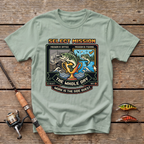 Select Mission. Work Is The Sidequest T-Shirt
