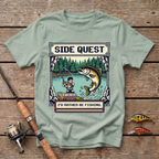 Side Quest - I'd Rather Be Fishing T-Shirt
