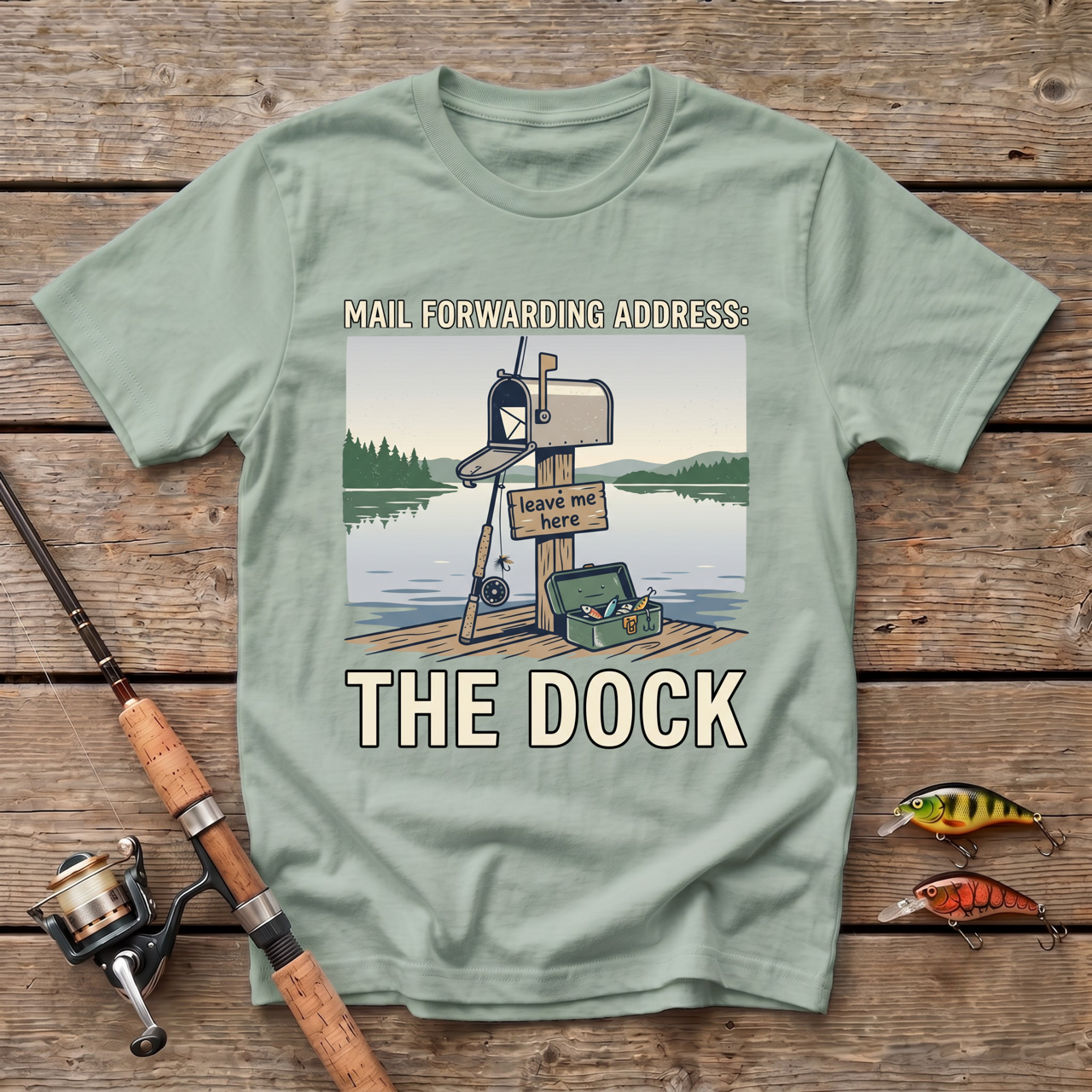 Mail Forwarding Address: The Dock T-Shirt