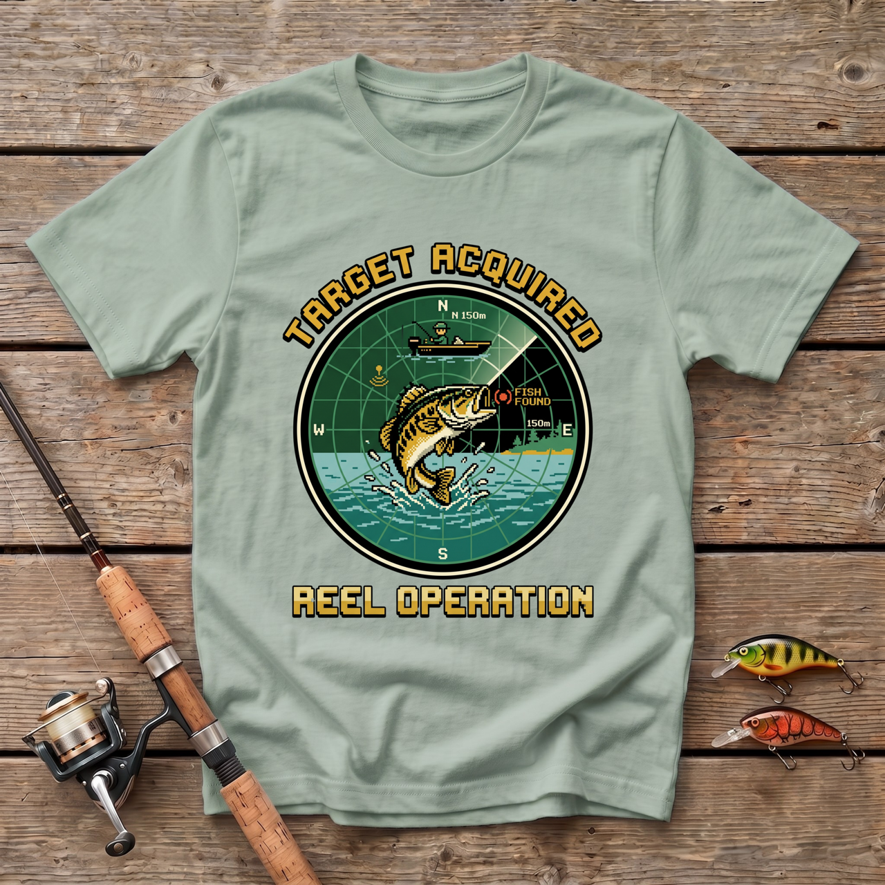 Target Acquired, Reel Operation T-Shirt