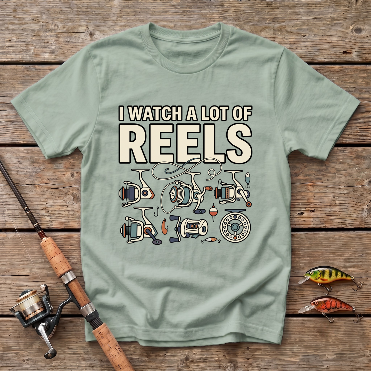 I Watch A Lot Of Reels T-Shirt