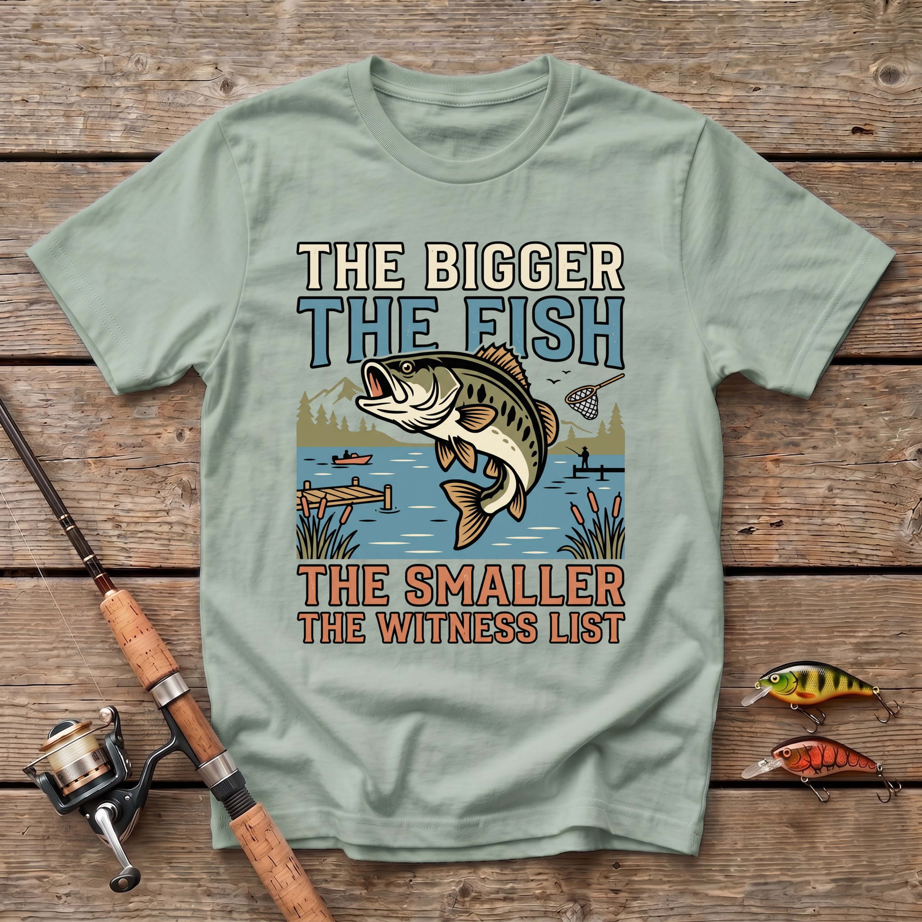 The Bigger The Fish T-Shirt