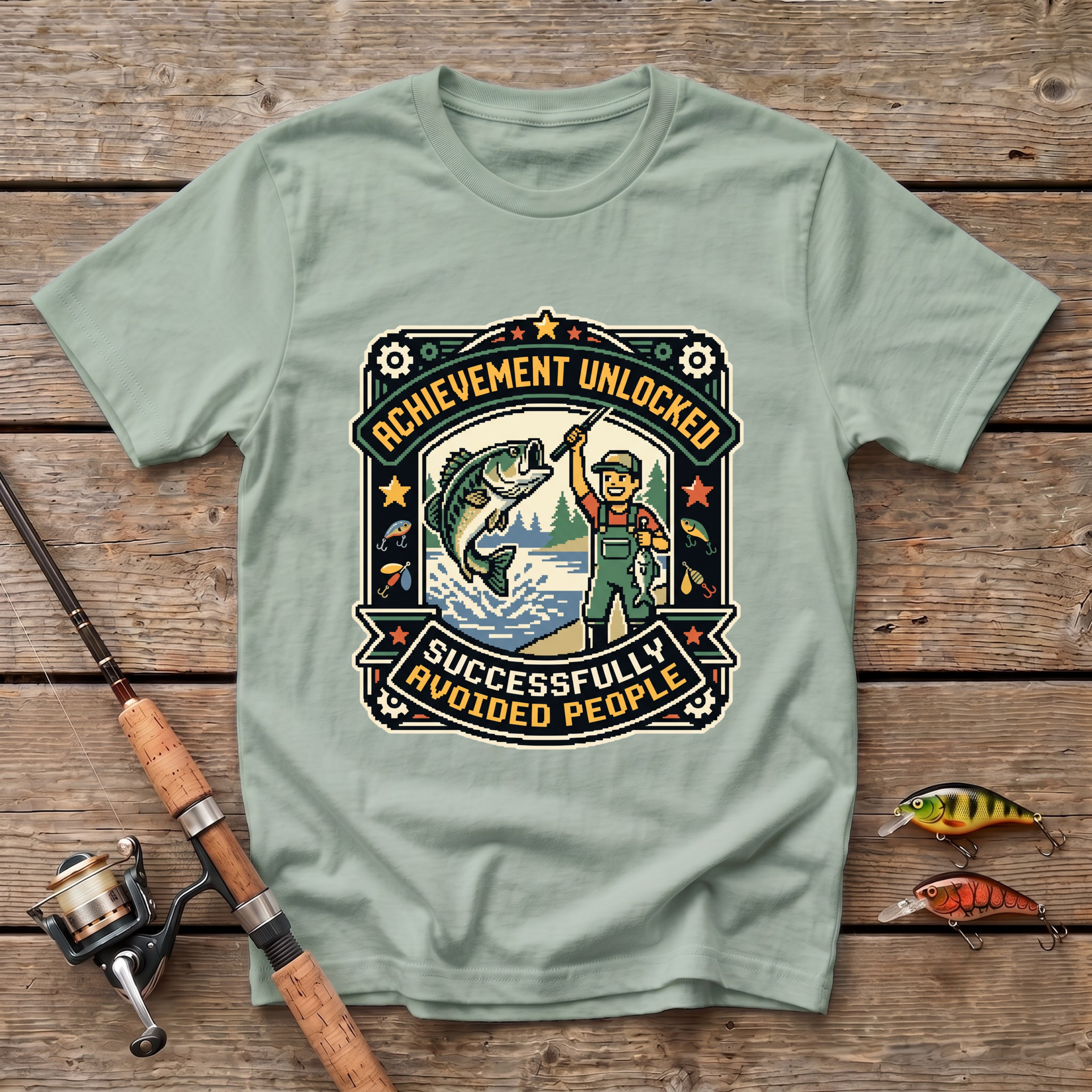 Achievement Unlocked: Successfully Avoided People T-Shirt