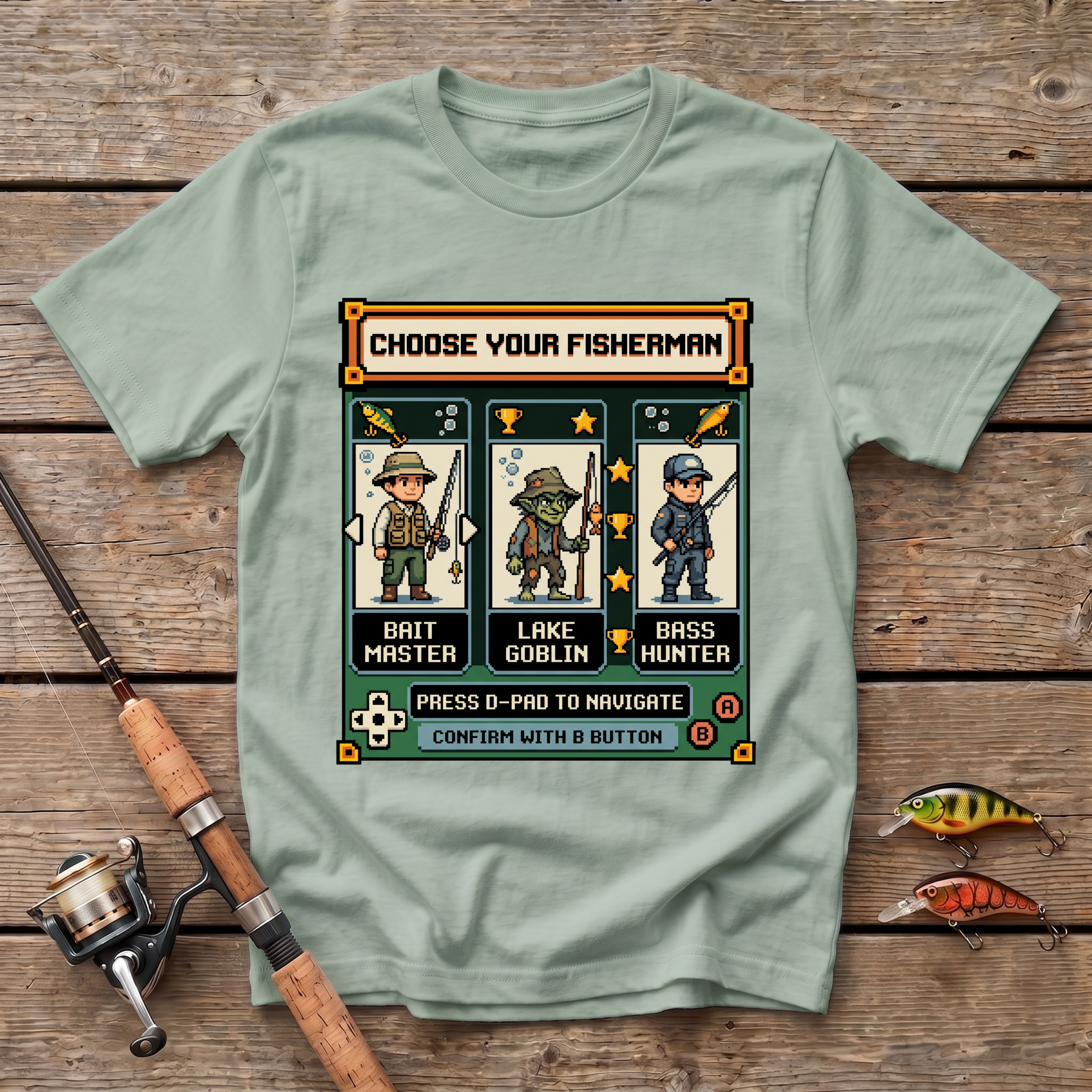 Choose Your Fisherman T-Shirt