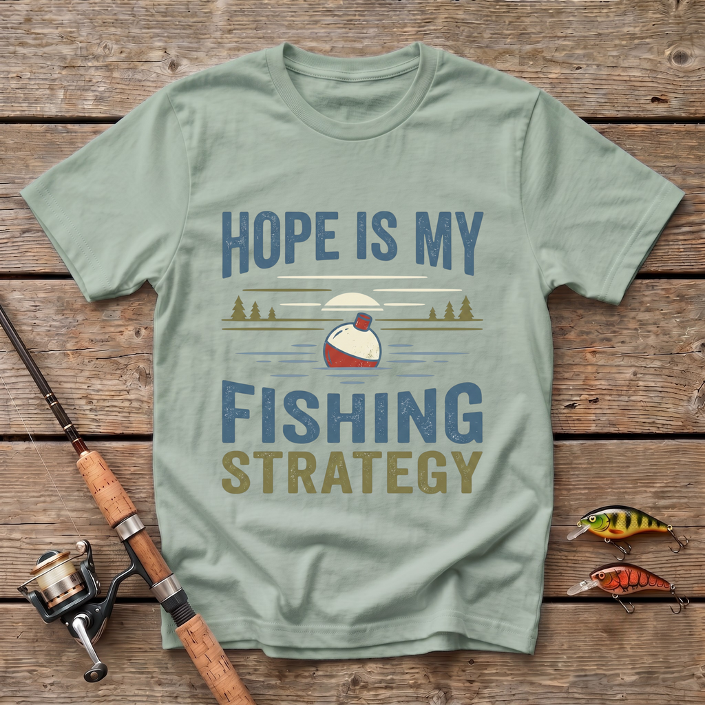 Hope Is My Fishing Strategy T-Shirt